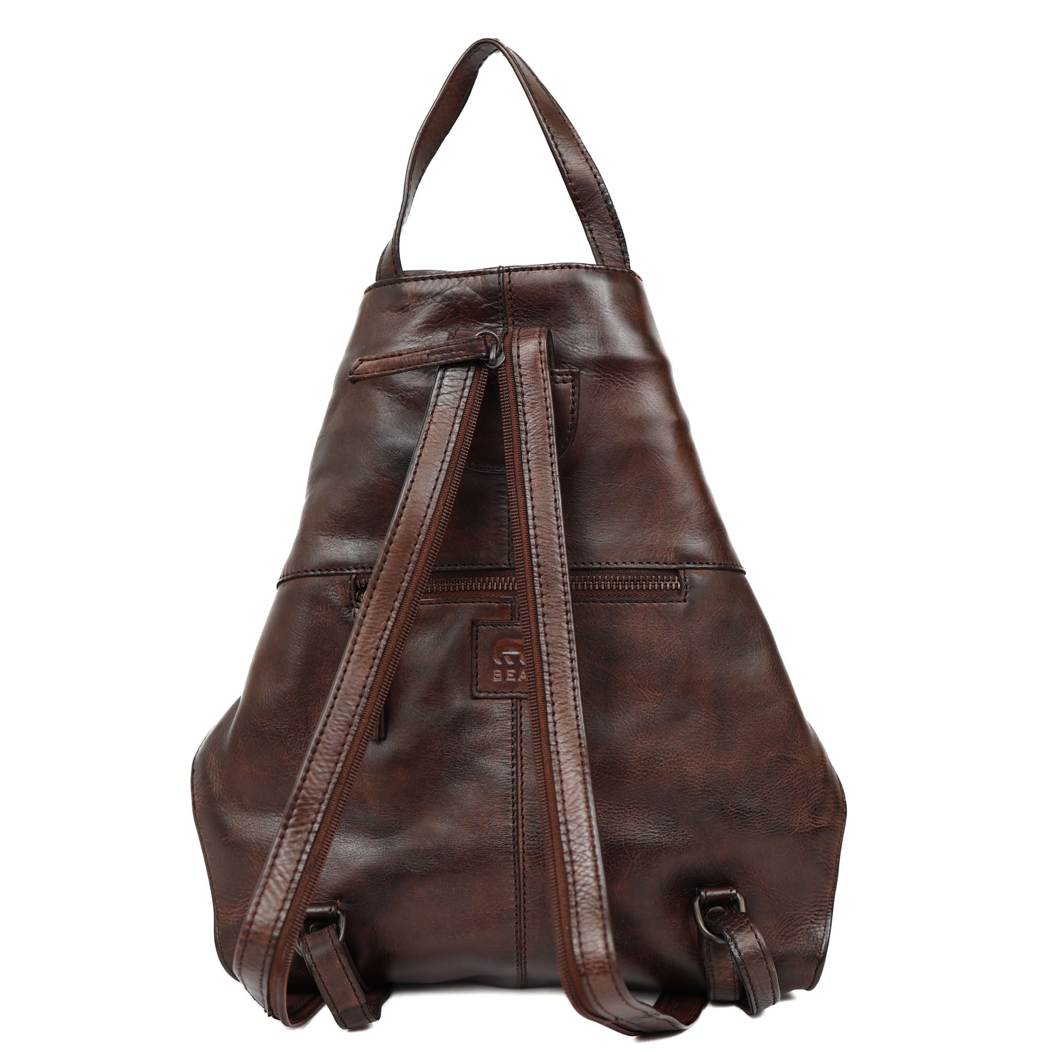 Folding backpack 'Lisa' brown