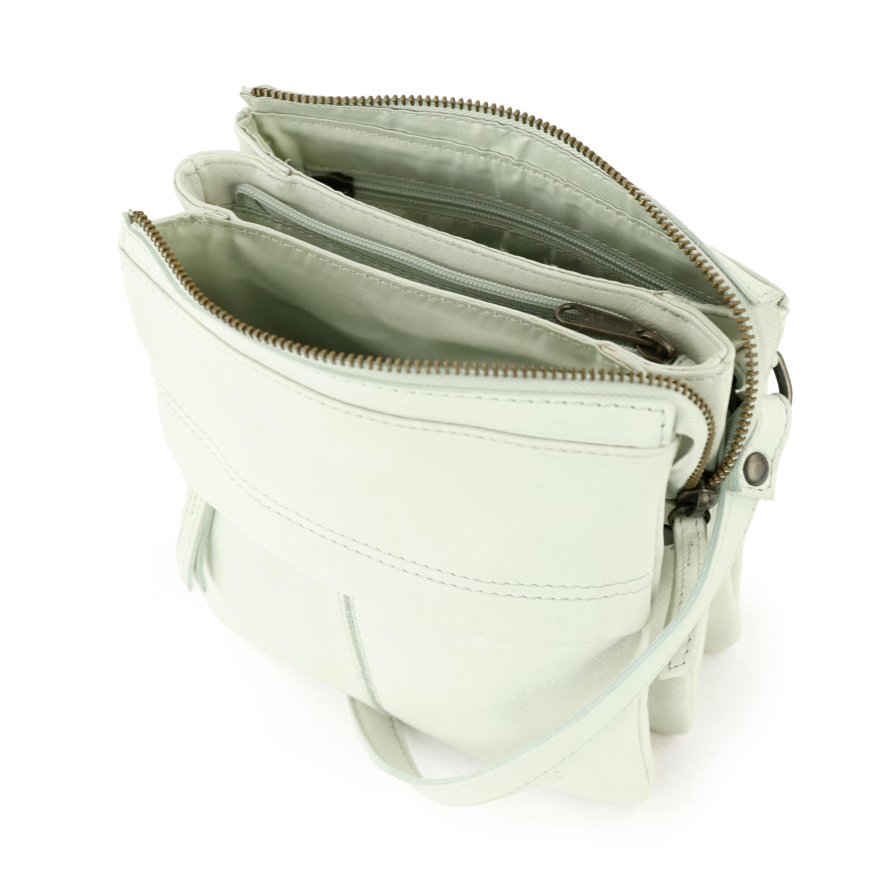 Klein schoudertasje 'Monique' ice