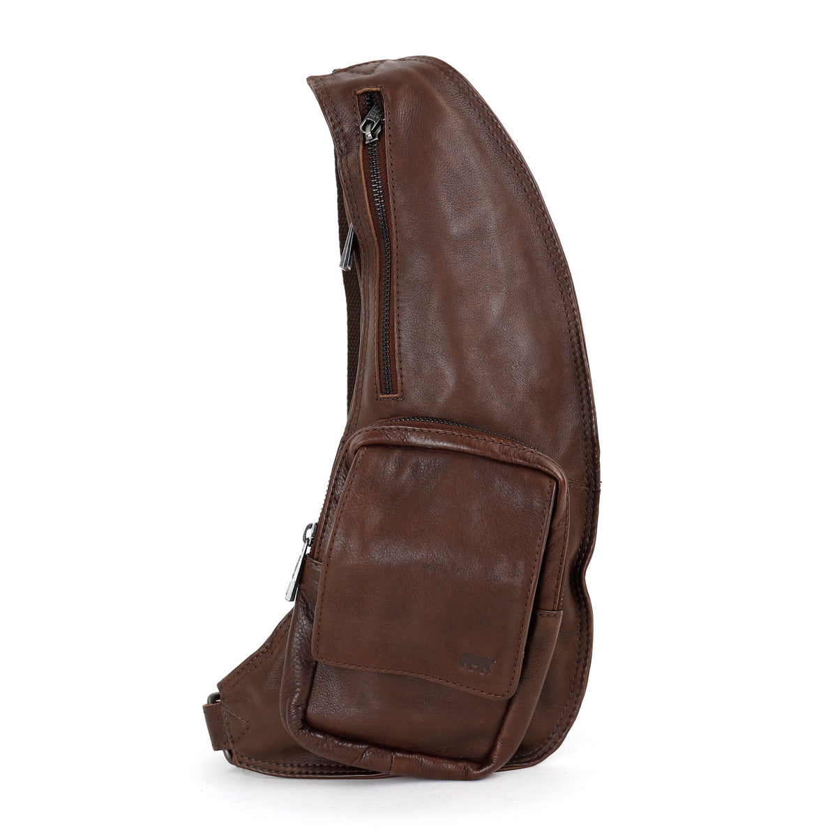 Crossbody tas 'Ranee' donkerbruin