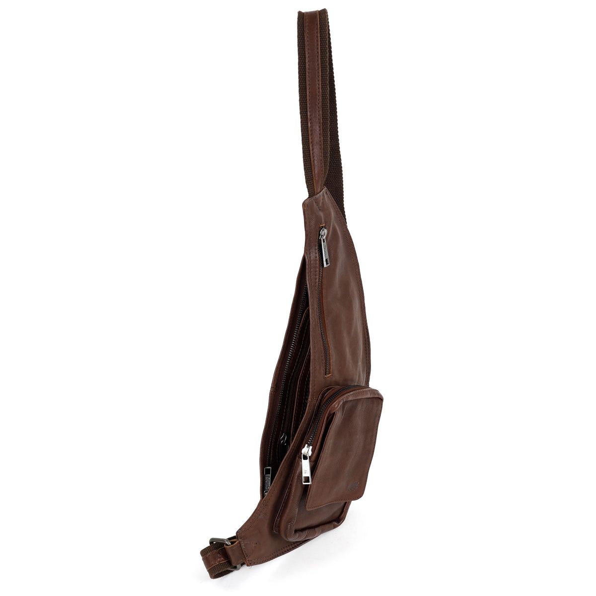 Crossbody tas 'Ranee' donkerbruin