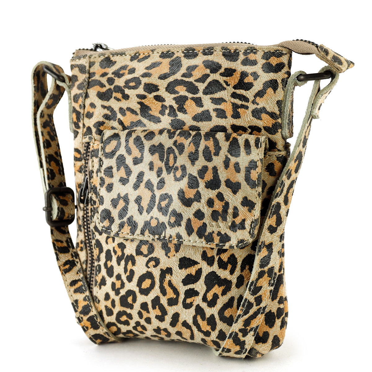 Schoudertasje 'Davide' small panther