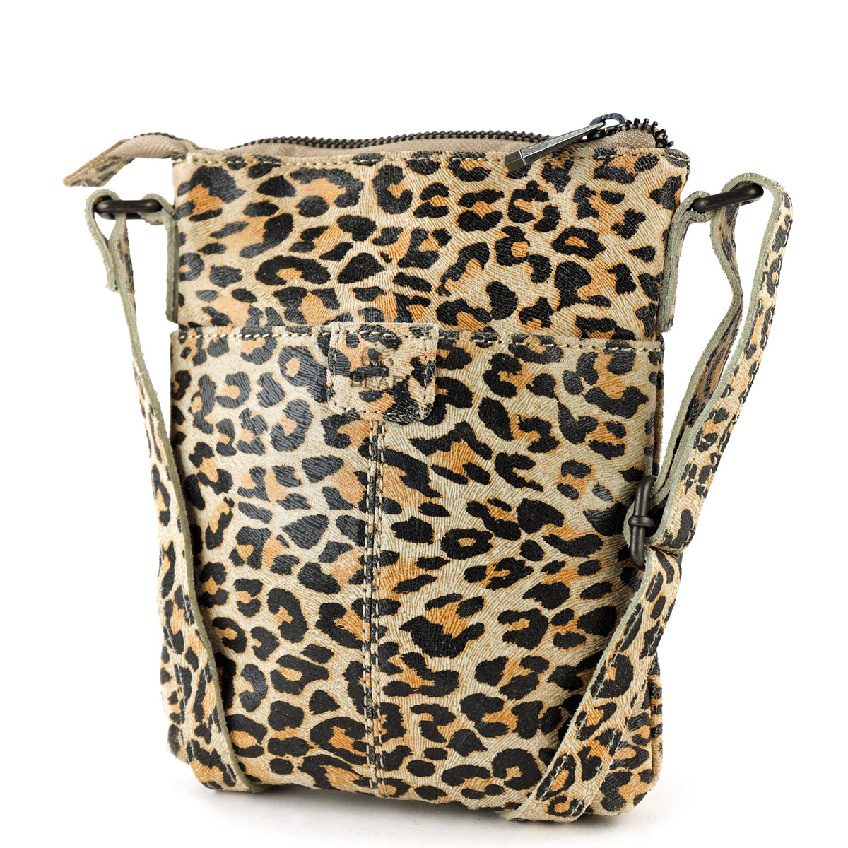 Shoulder bag 'Davide' small panther