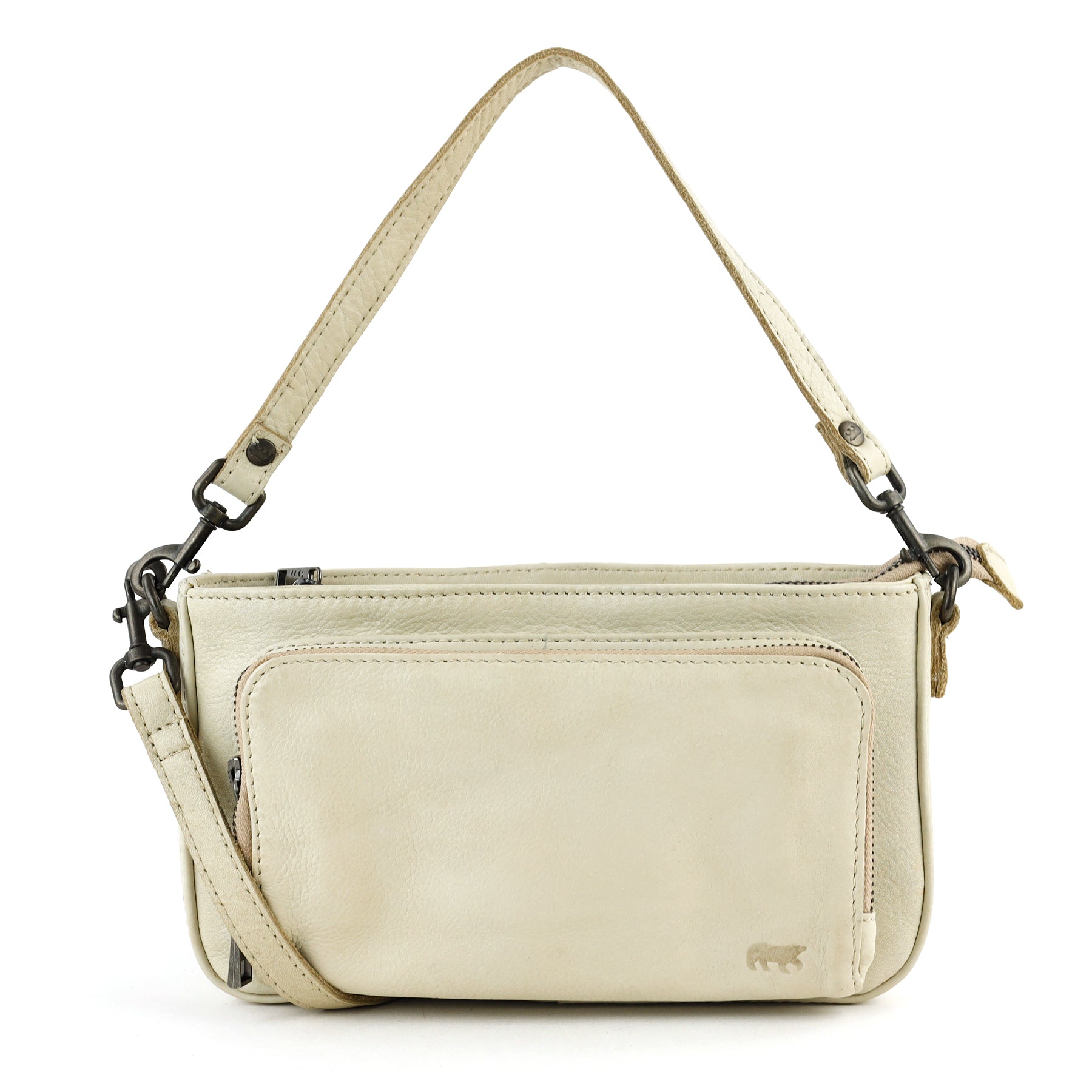 Small handbag/shoulderbag 'Livia' feather