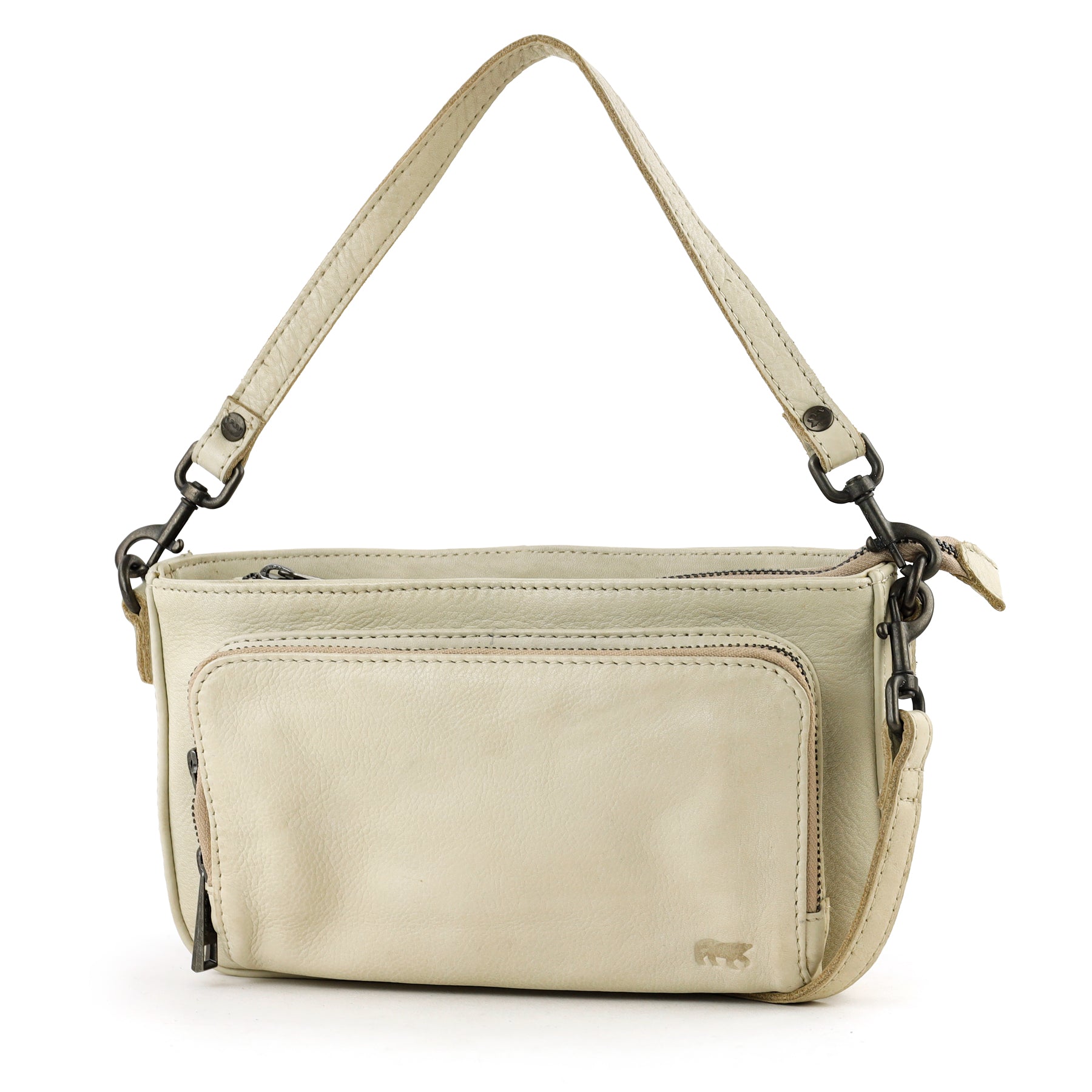 Small handbag/shoulderbag 'Livia' feather