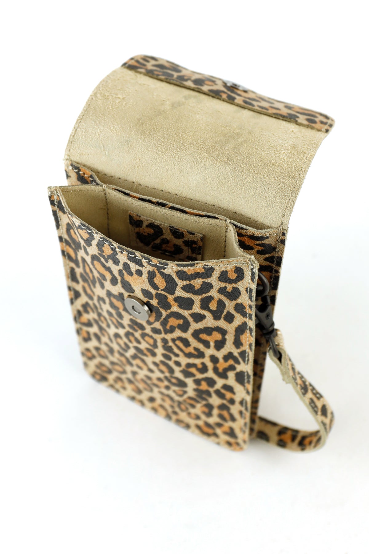Phone bag 'Yori' small panther