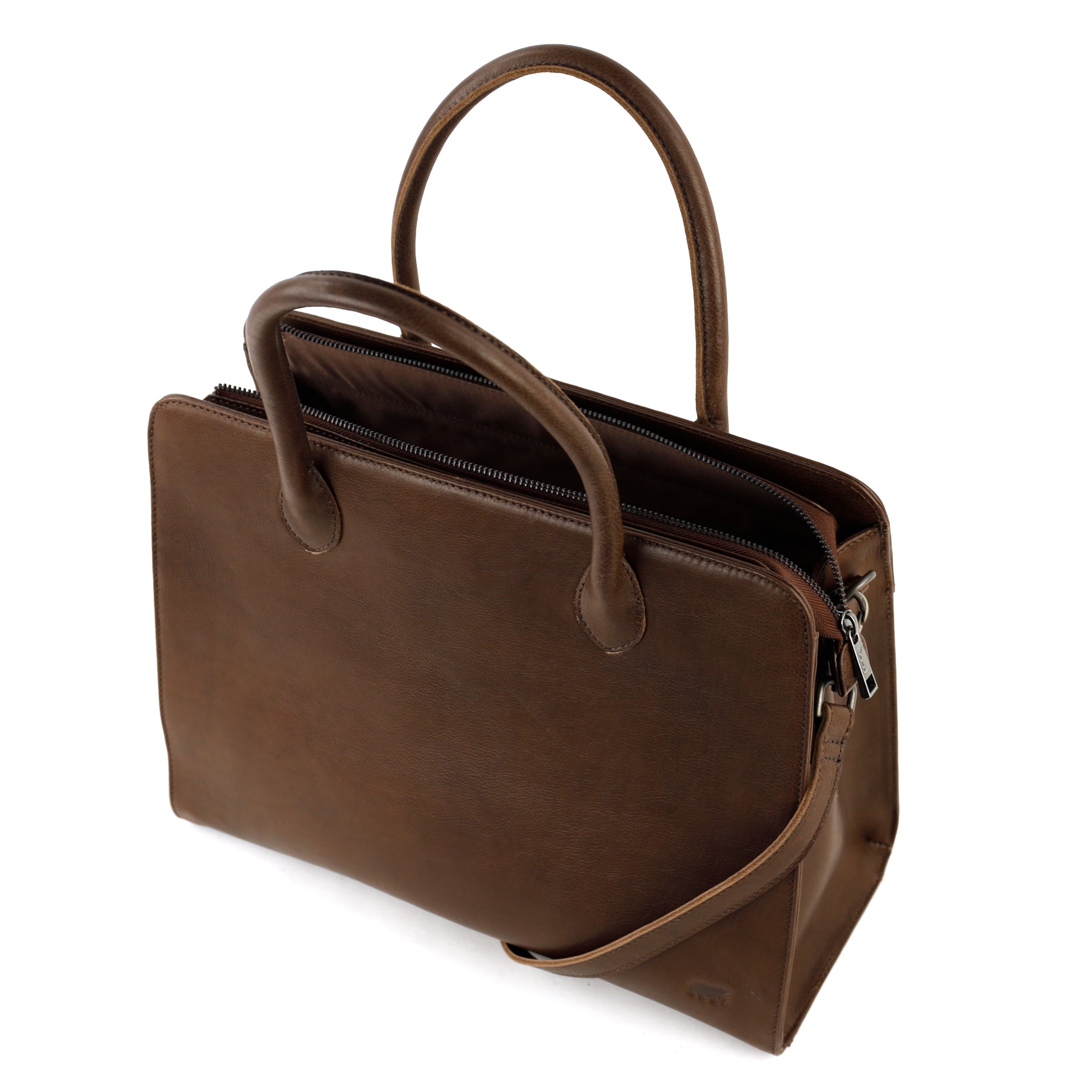Work bag 14” 'Hannah' dark brown