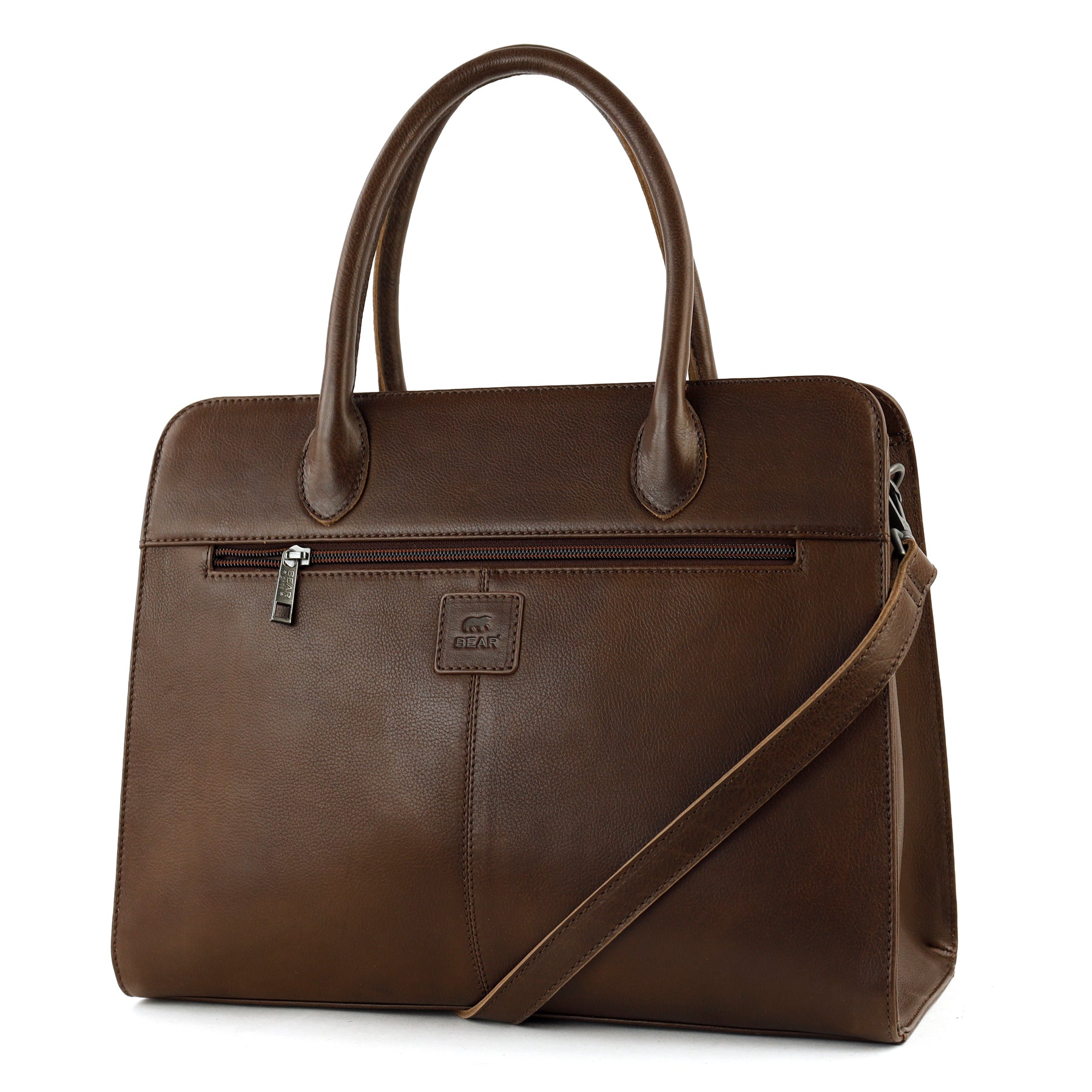Work bag 14” 'Hannah' dark brown