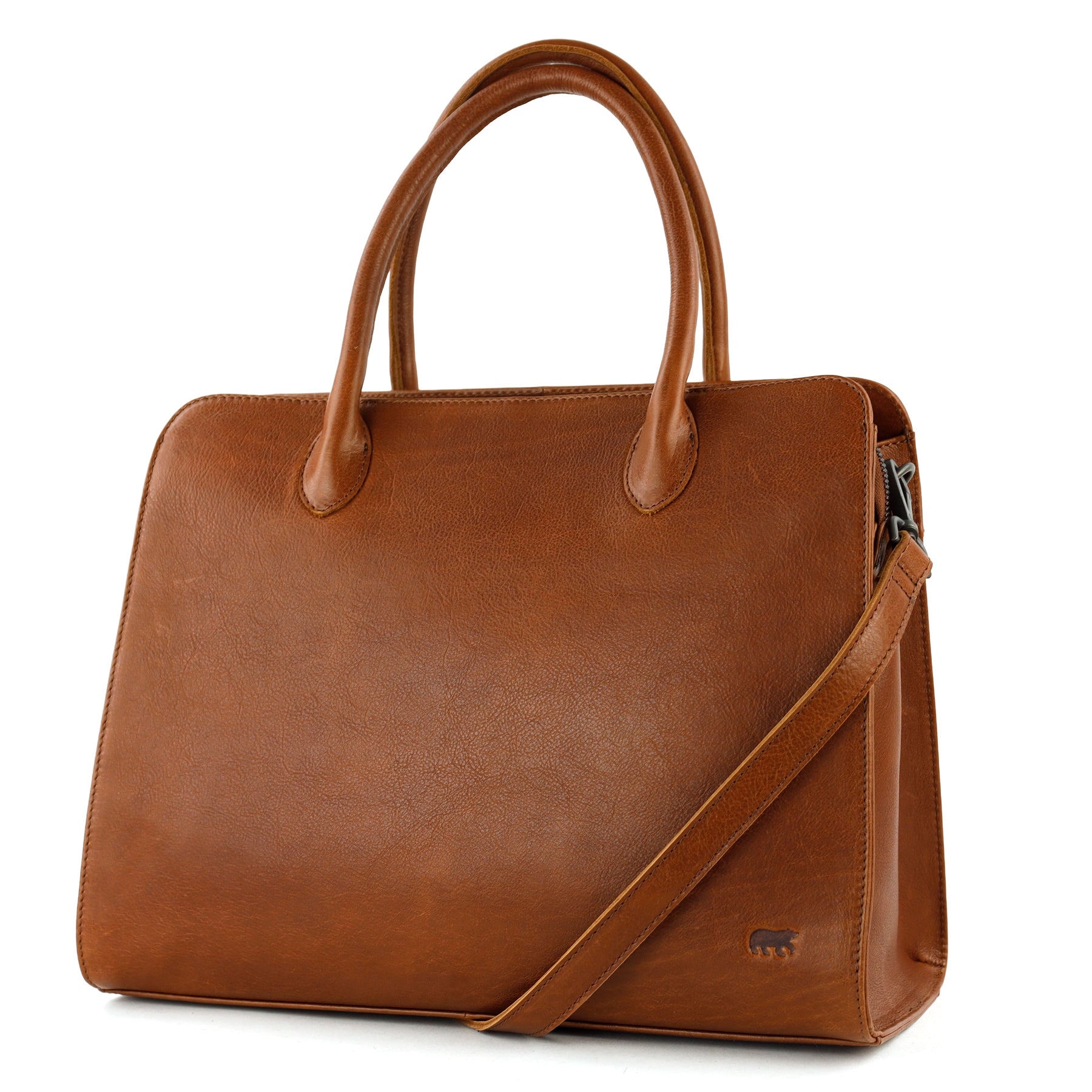 Werktas 14” 'Hannah' cognac