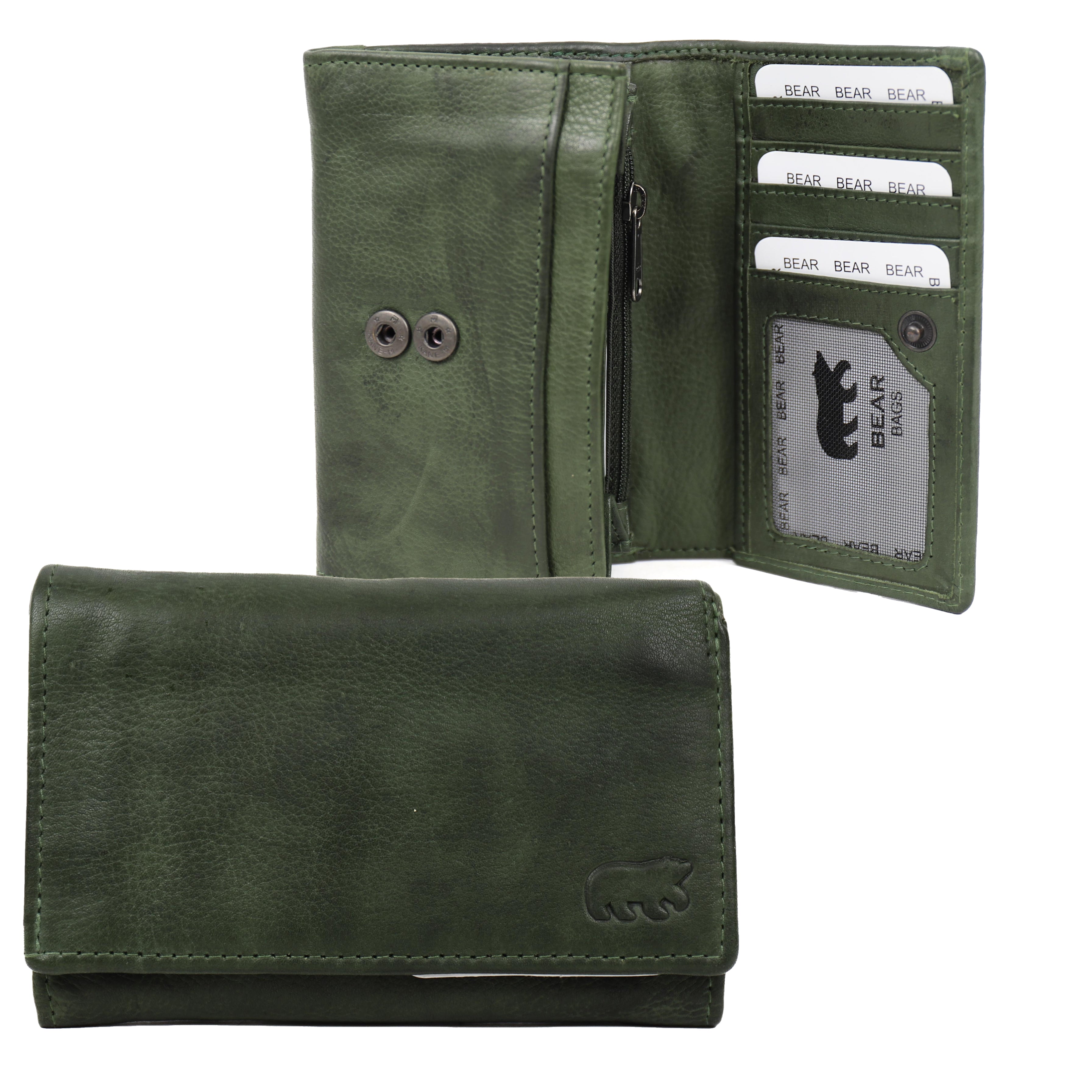 Wrap wallet 'Sweety' green - CP 5066