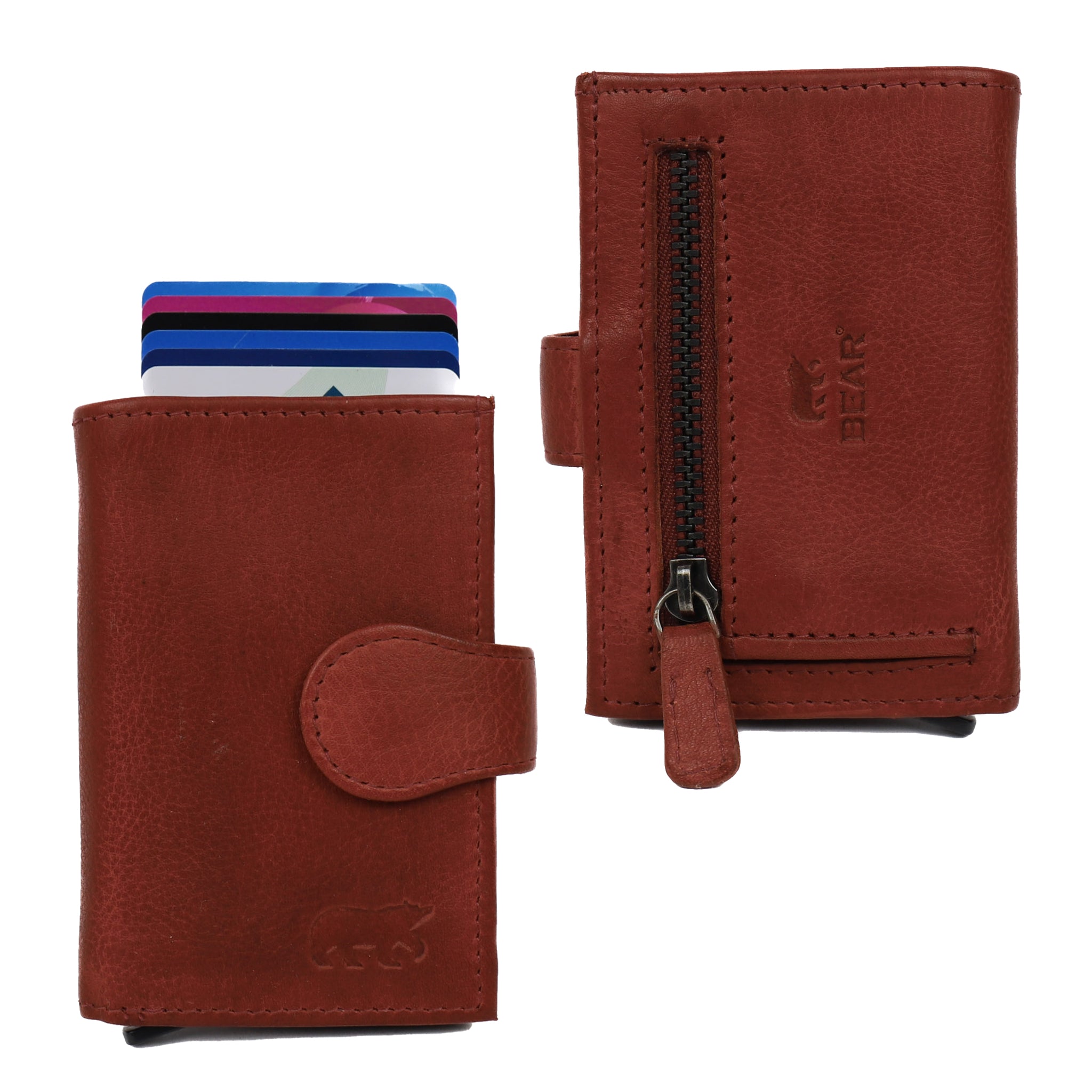 Card holder 'Elsie' red