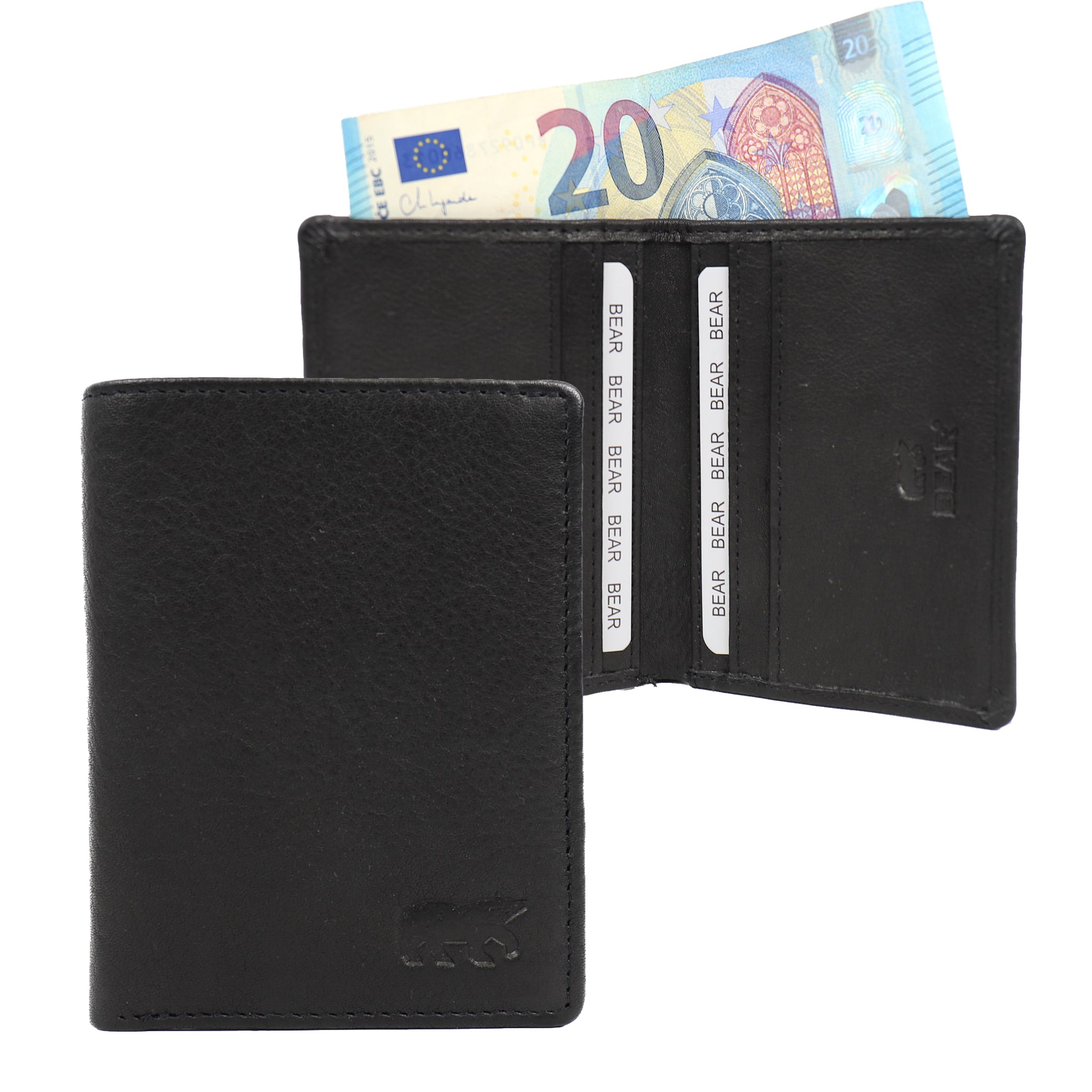 Card holder 'Cas' black