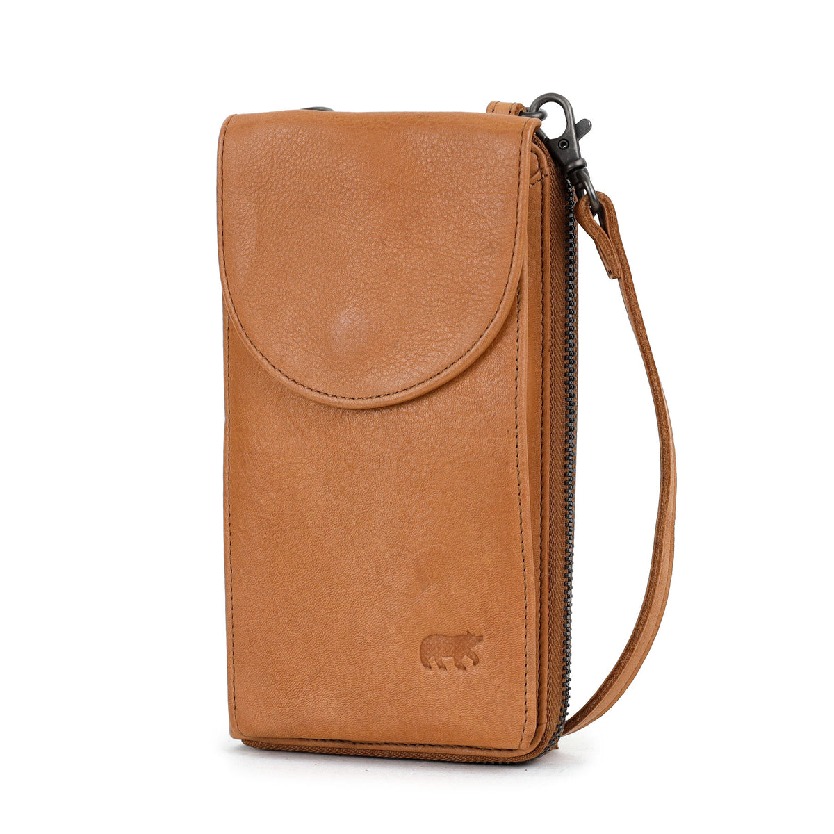 Telefoontasje 'Patty' taupe