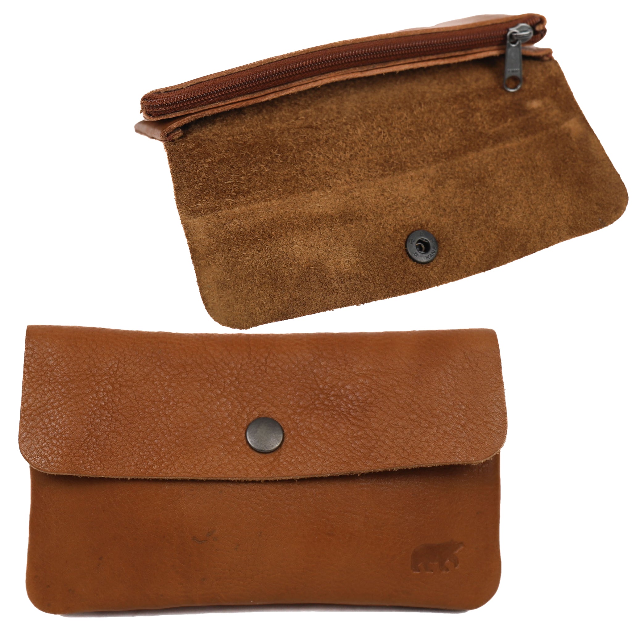 Portemonnee/etui 'Ivy' cognac