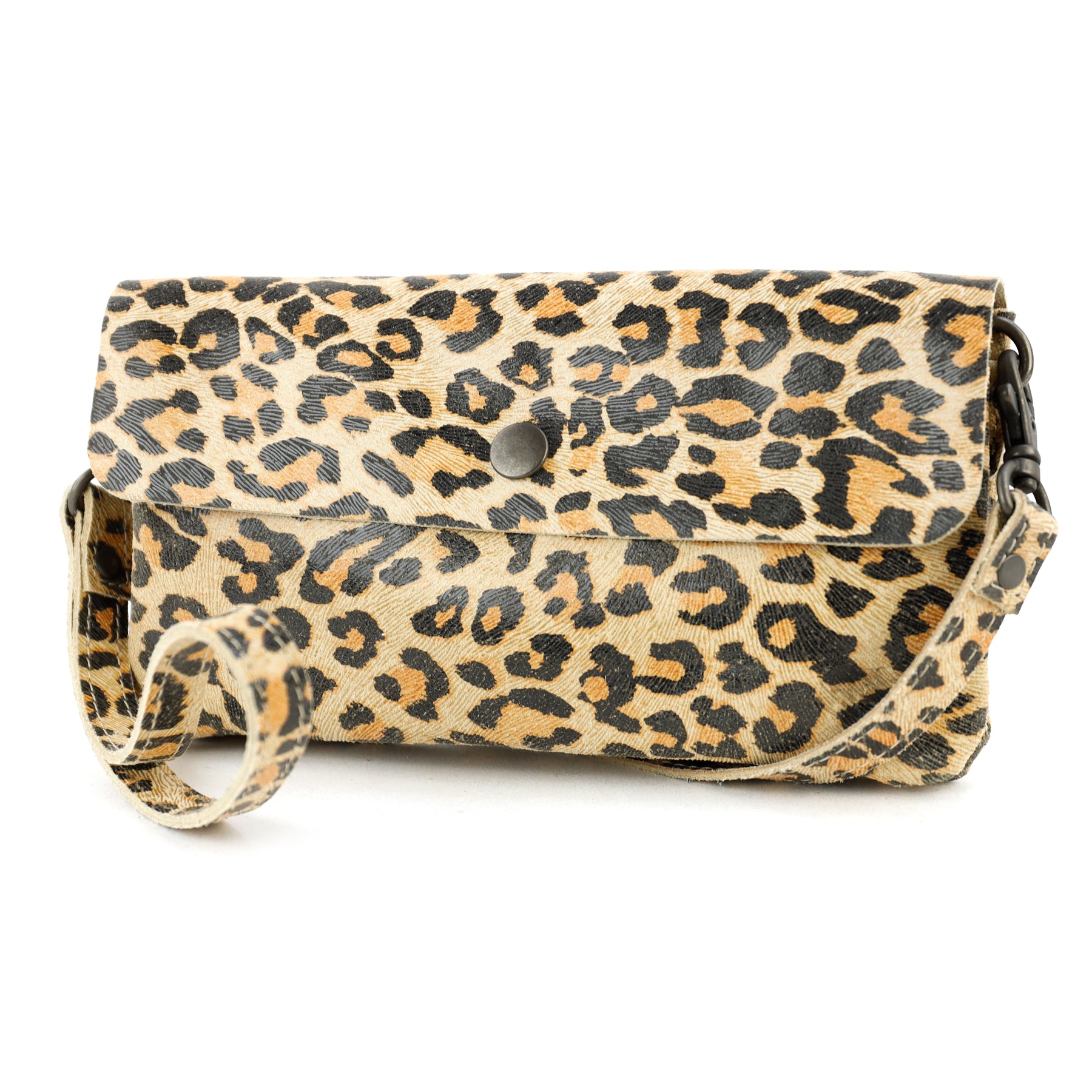 Clutch/Mini shoulder bag 'Lydia' small panther