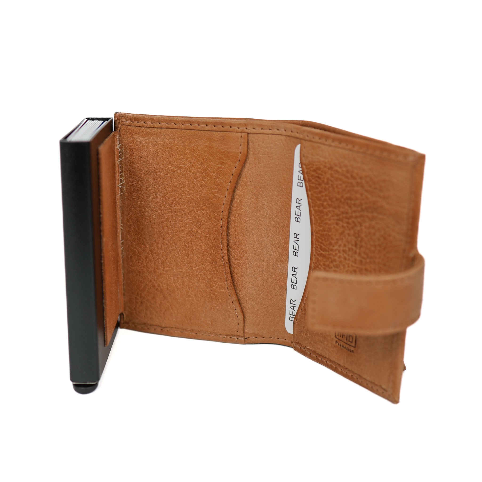 XL Card holder 'Mo' taupe