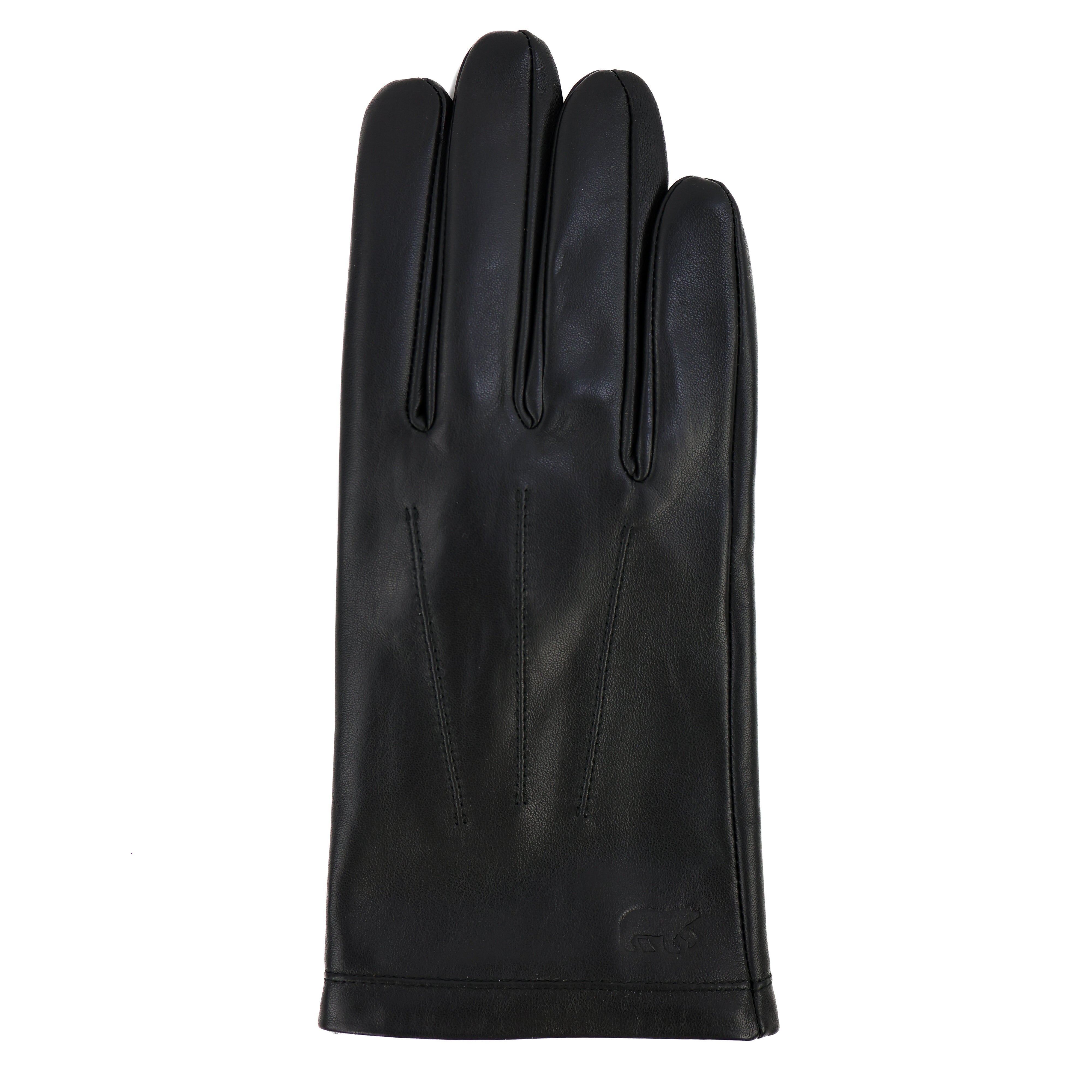 Leren heren handschoenen 'Arthur' zwart