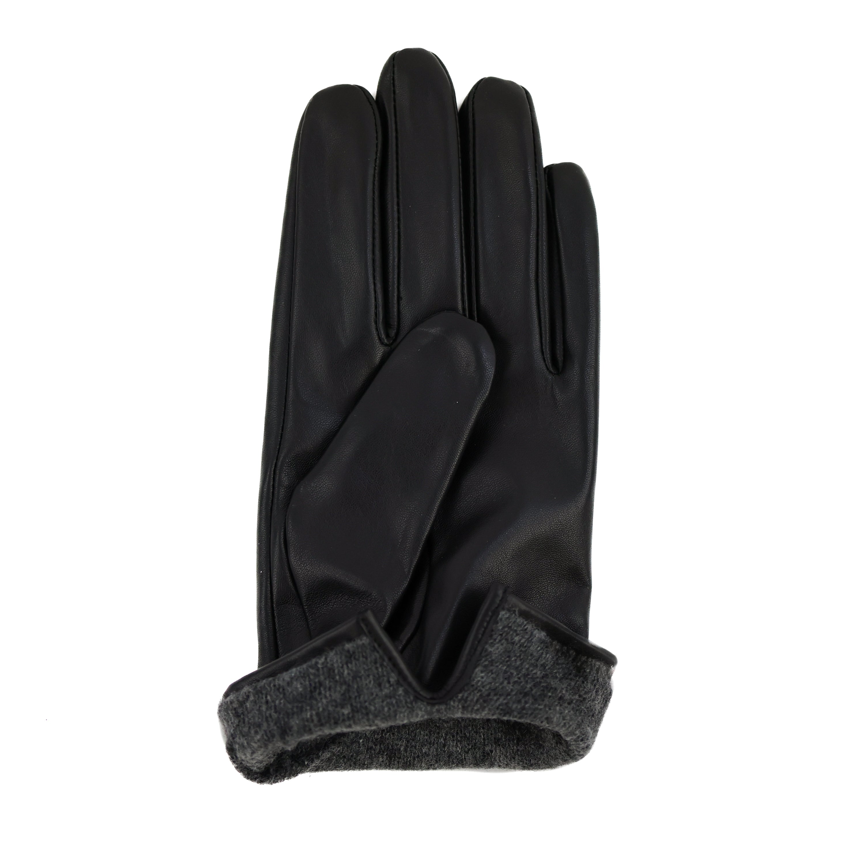 Leather men's gloves 'Arthur' black