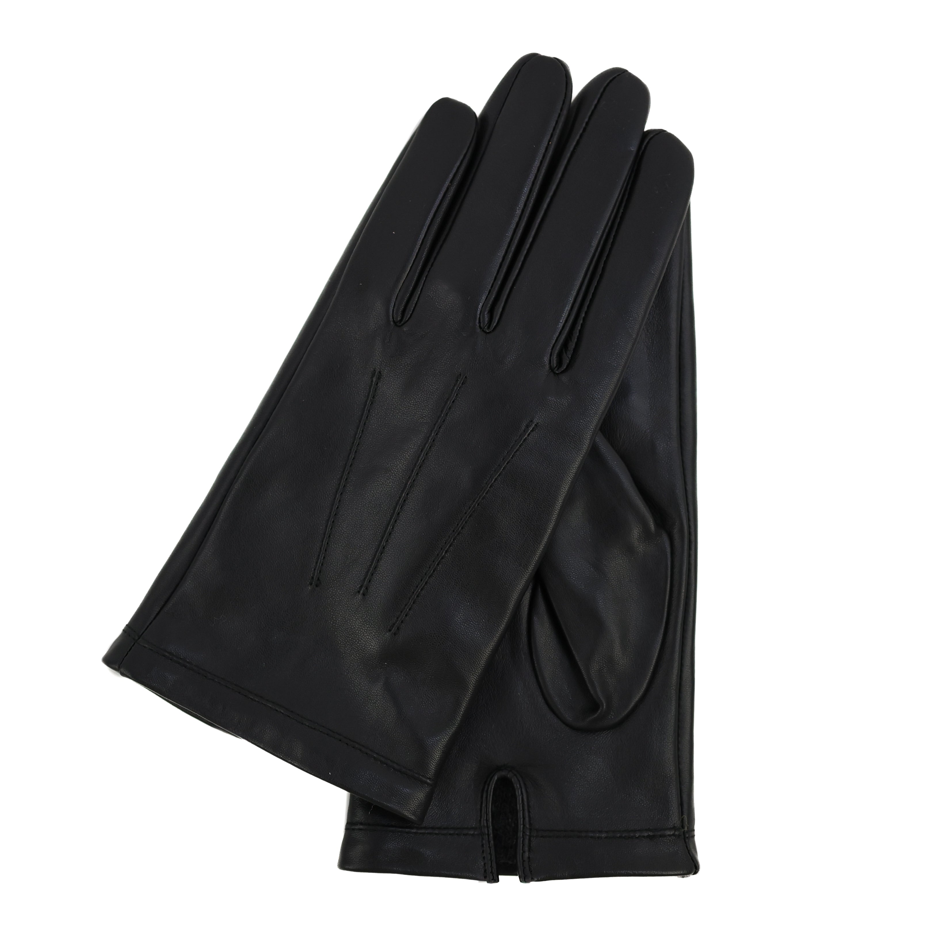 Leather men's gloves 'Arthur' black