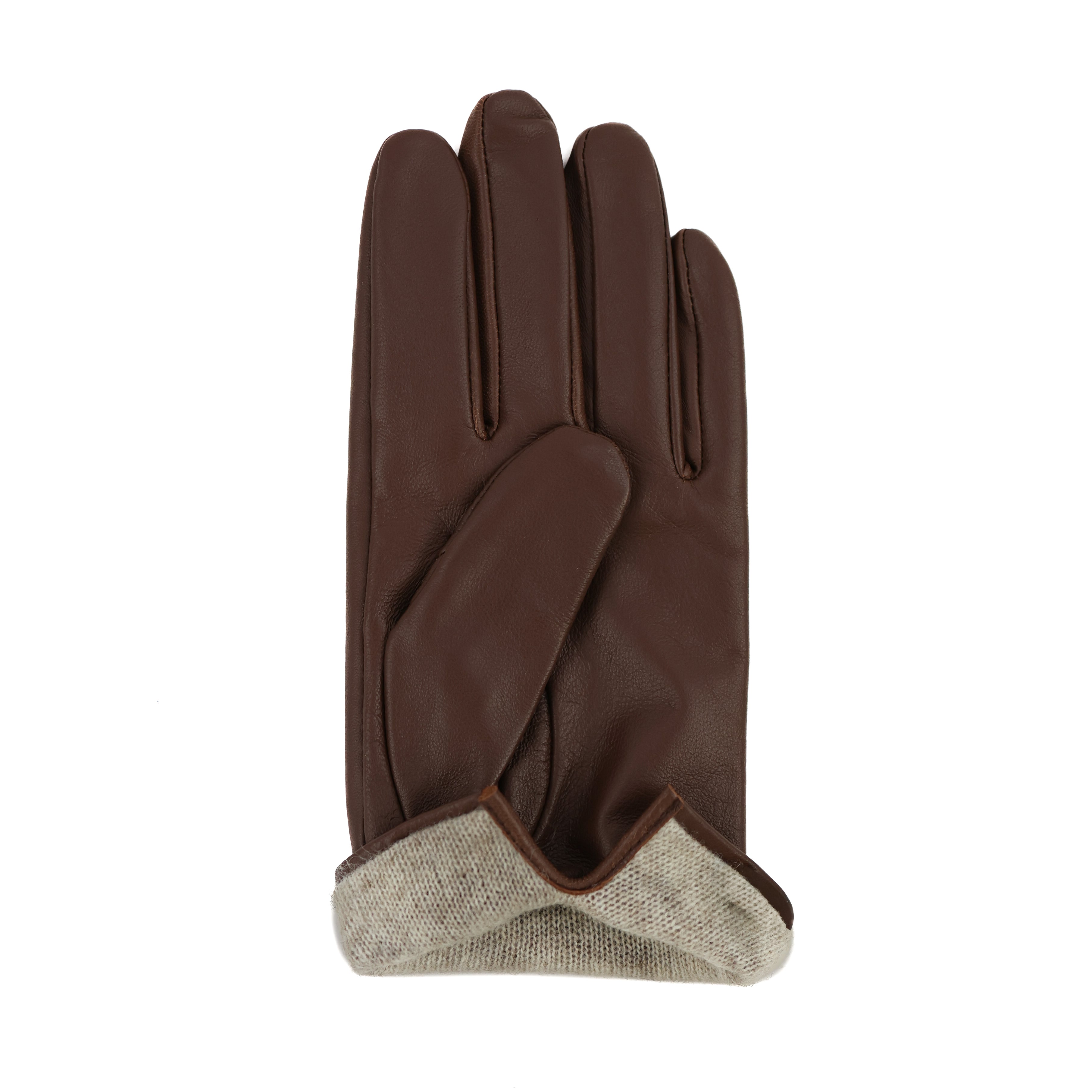 Leren heren handschoenen 'Arthur' cognac