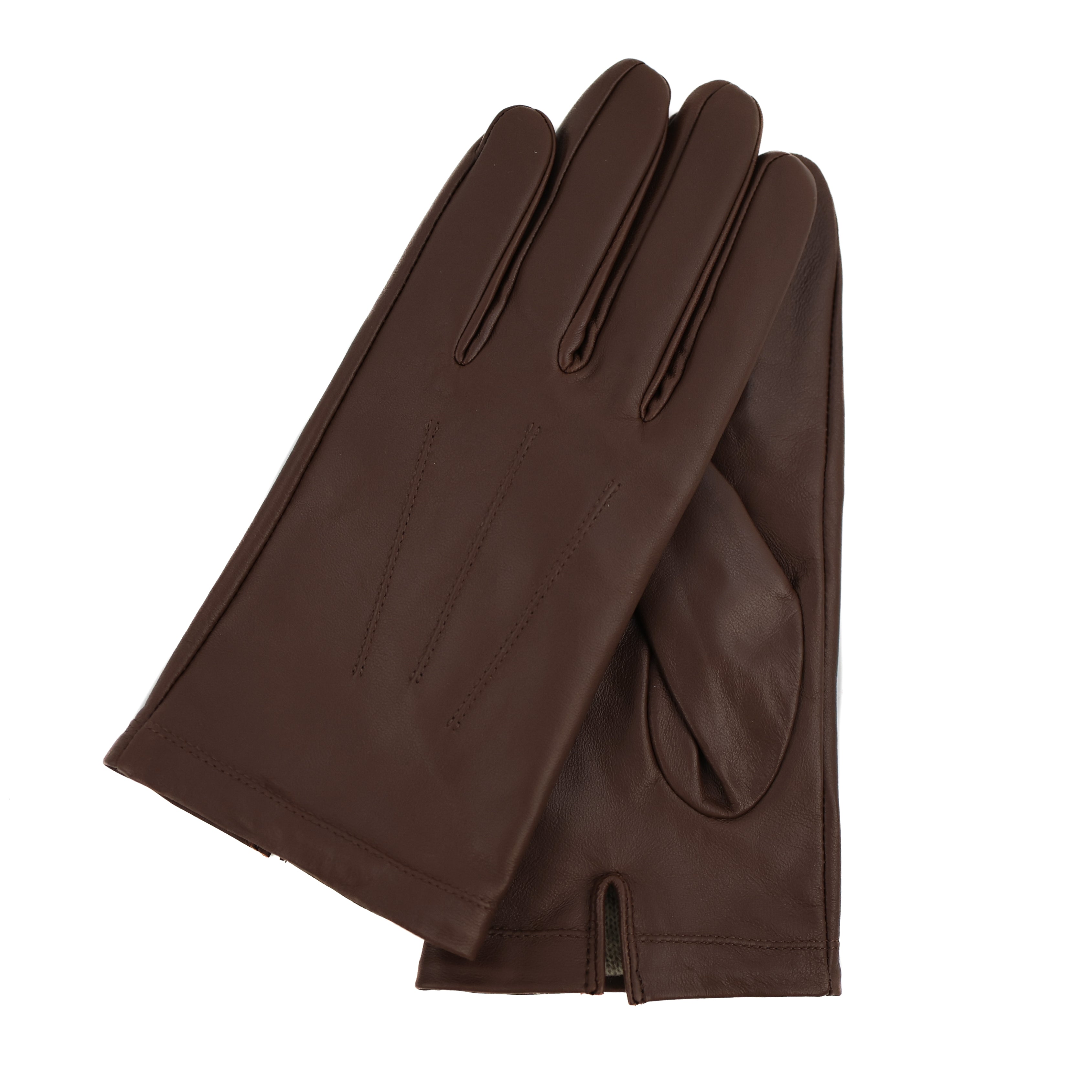 Leren heren handschoenen 'Arthur' cognac