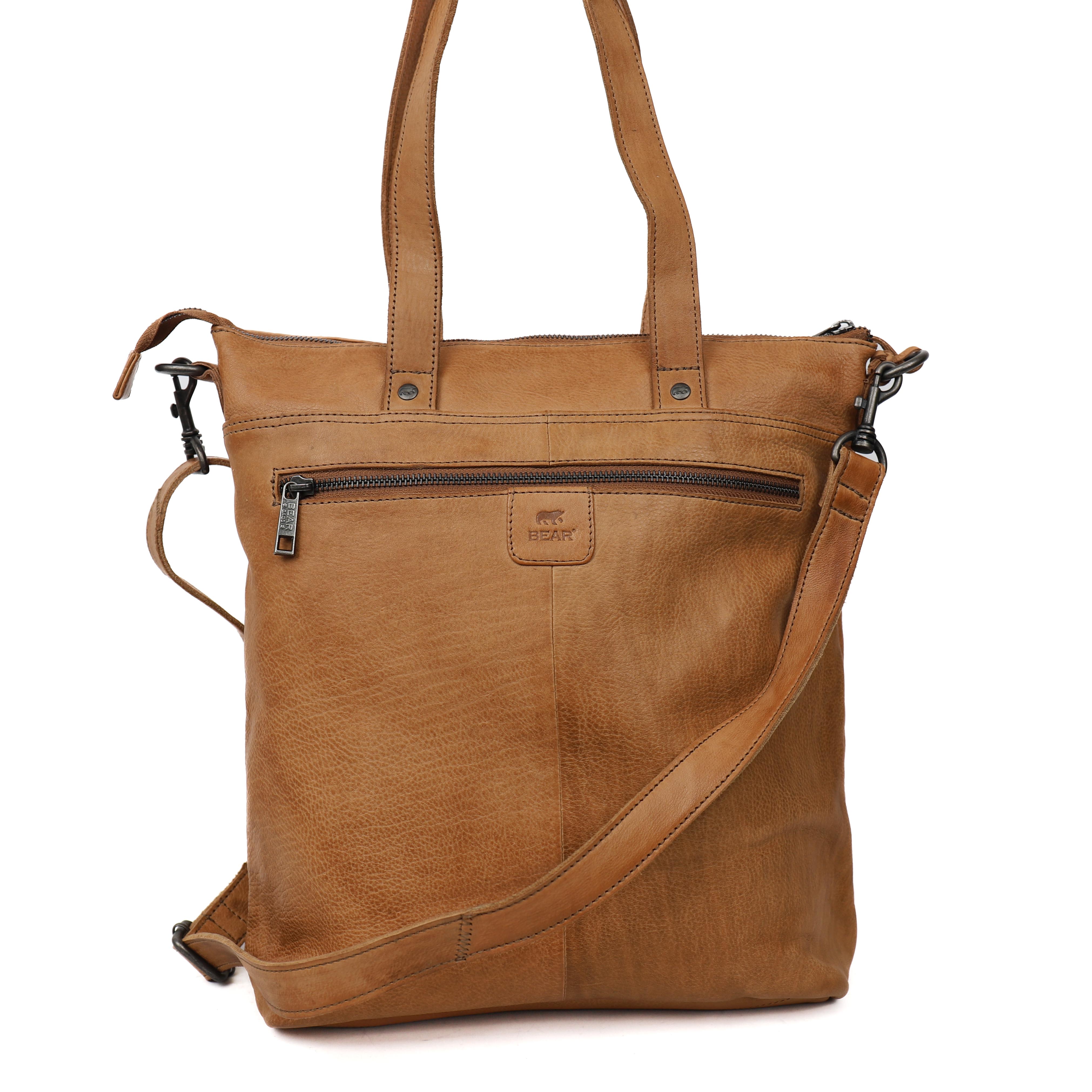 Hand/shoulder bag 'Loesie' taupe
