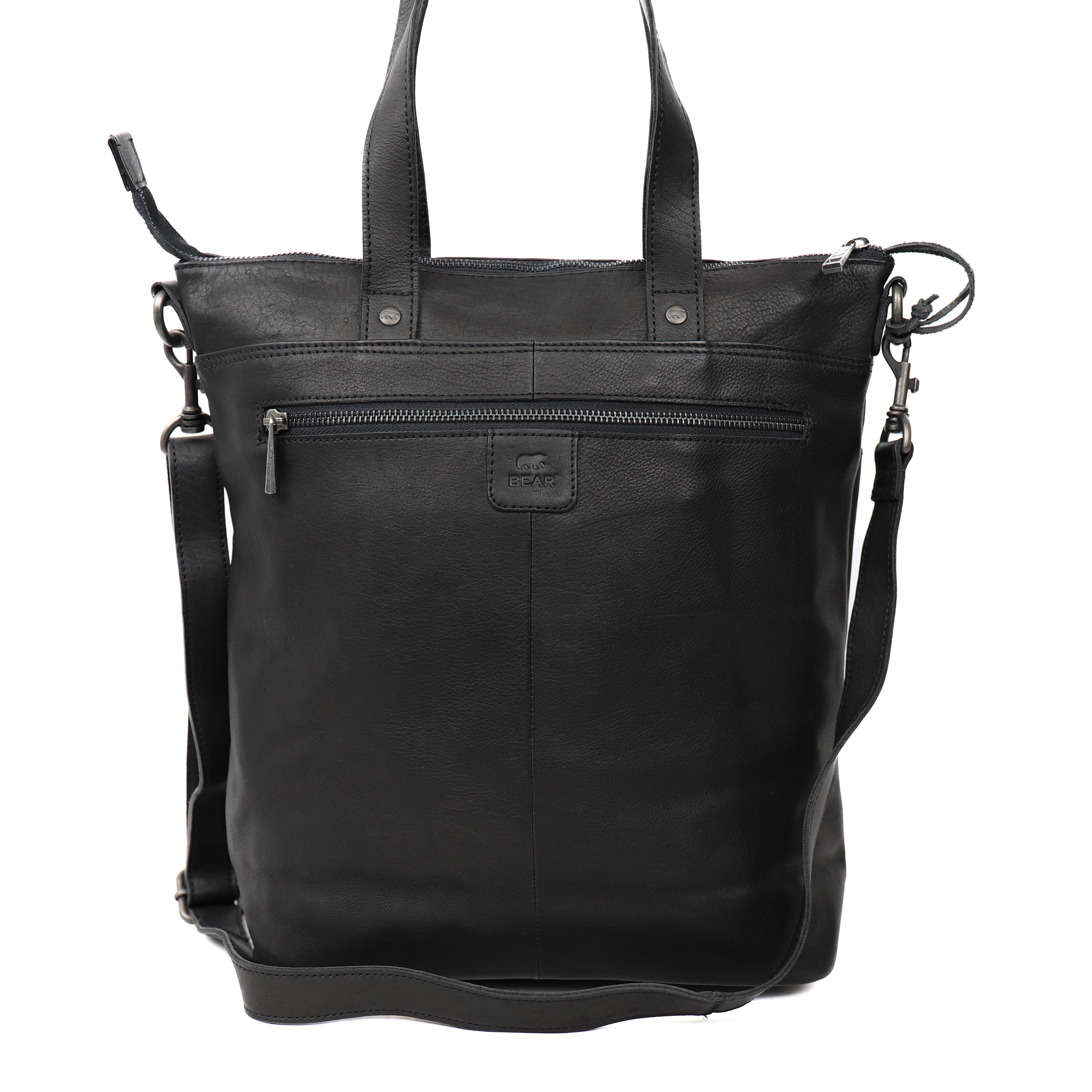 Hand/shoulder bag 'Loesie' black