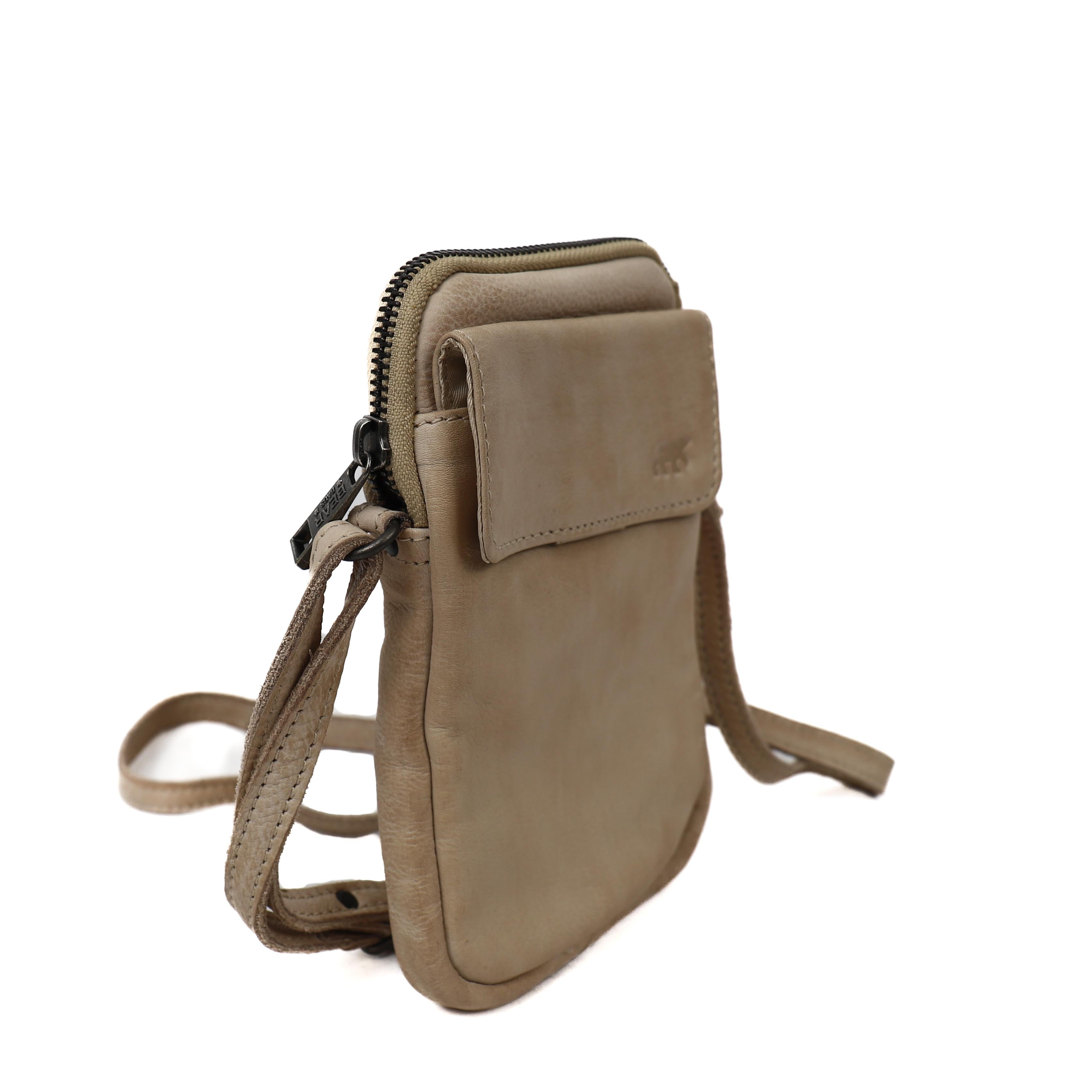 Phone bag 'Igor' feather