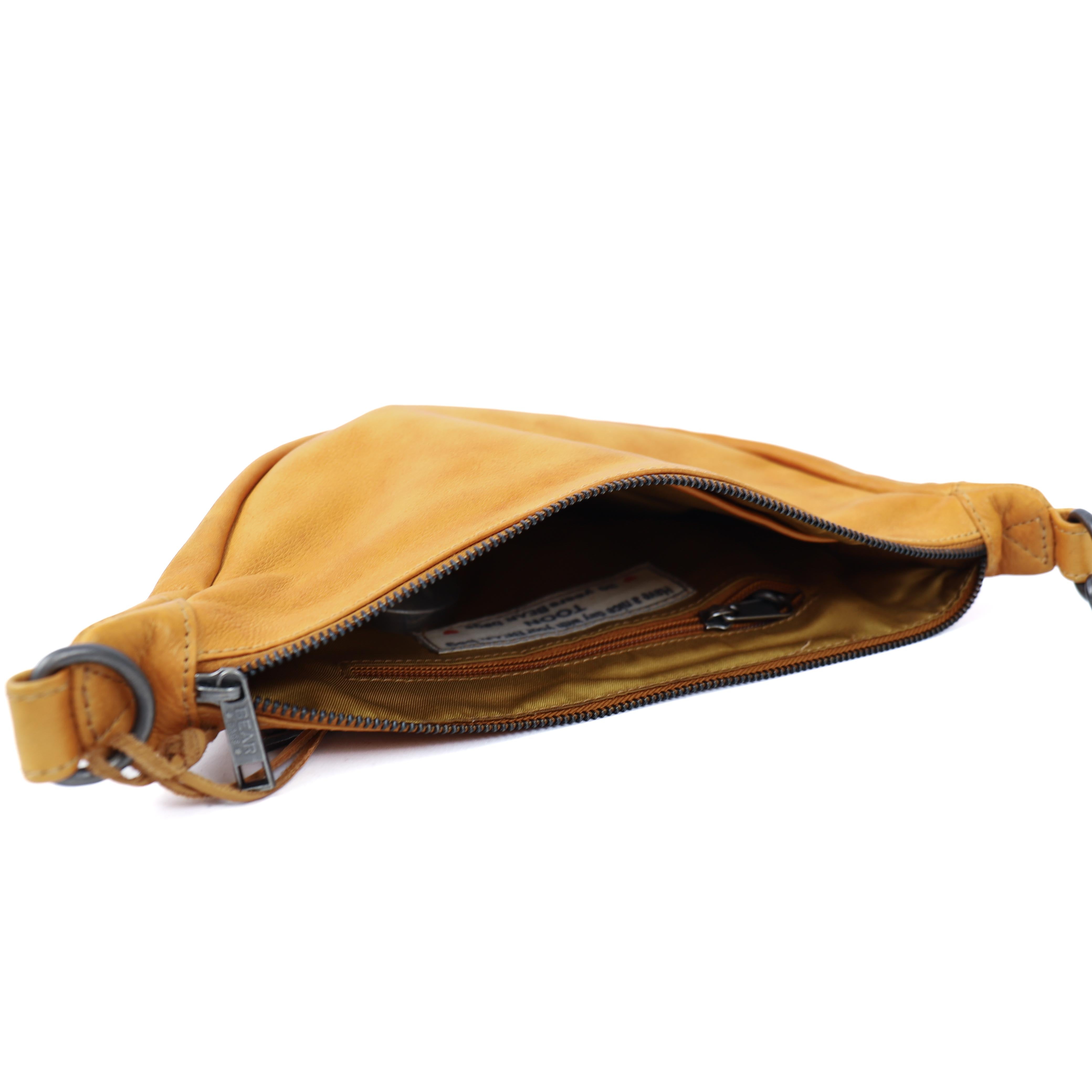 Crossbody bag 'Toon' yellow