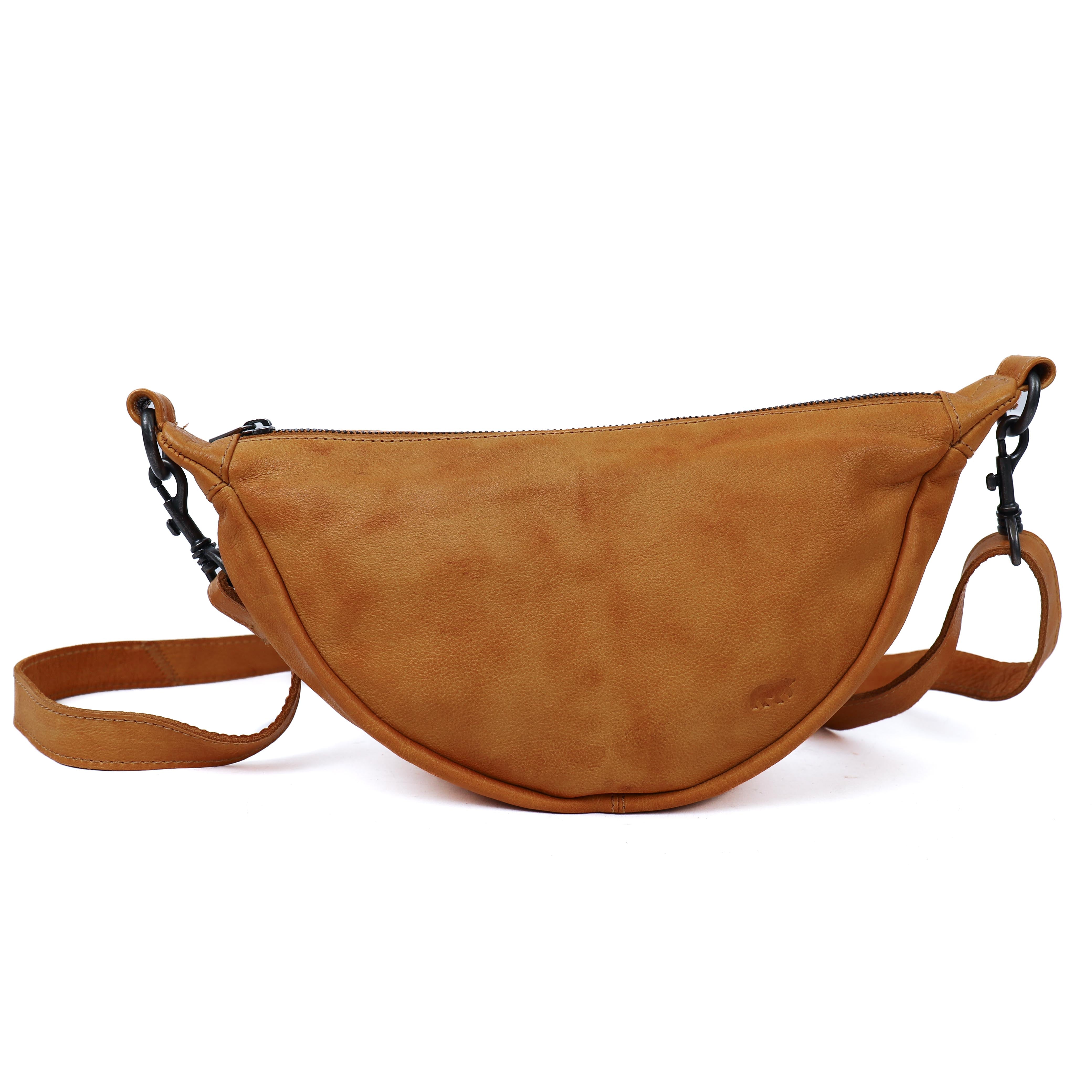 Crossbody bag 'Toon' yellow