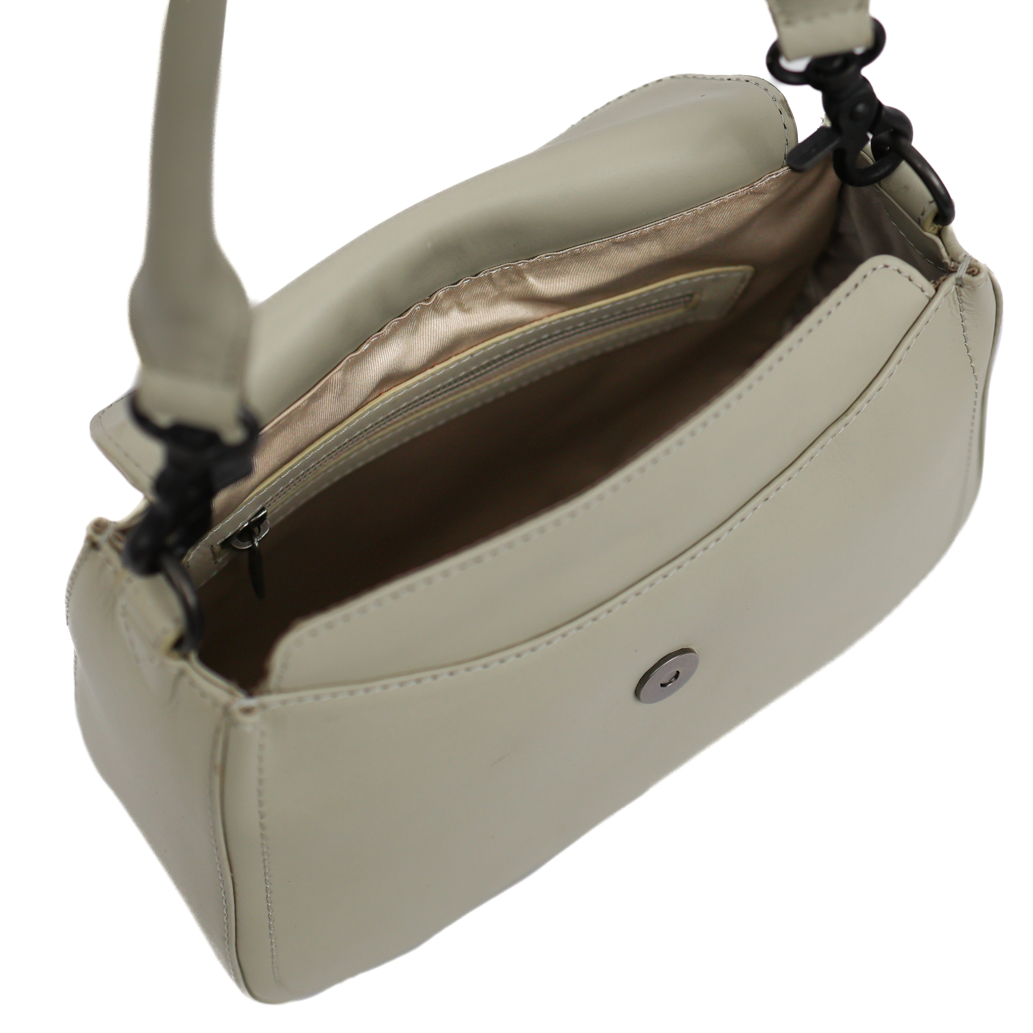 Hand-/schoudertasje met flap 'Fenna' Khaki