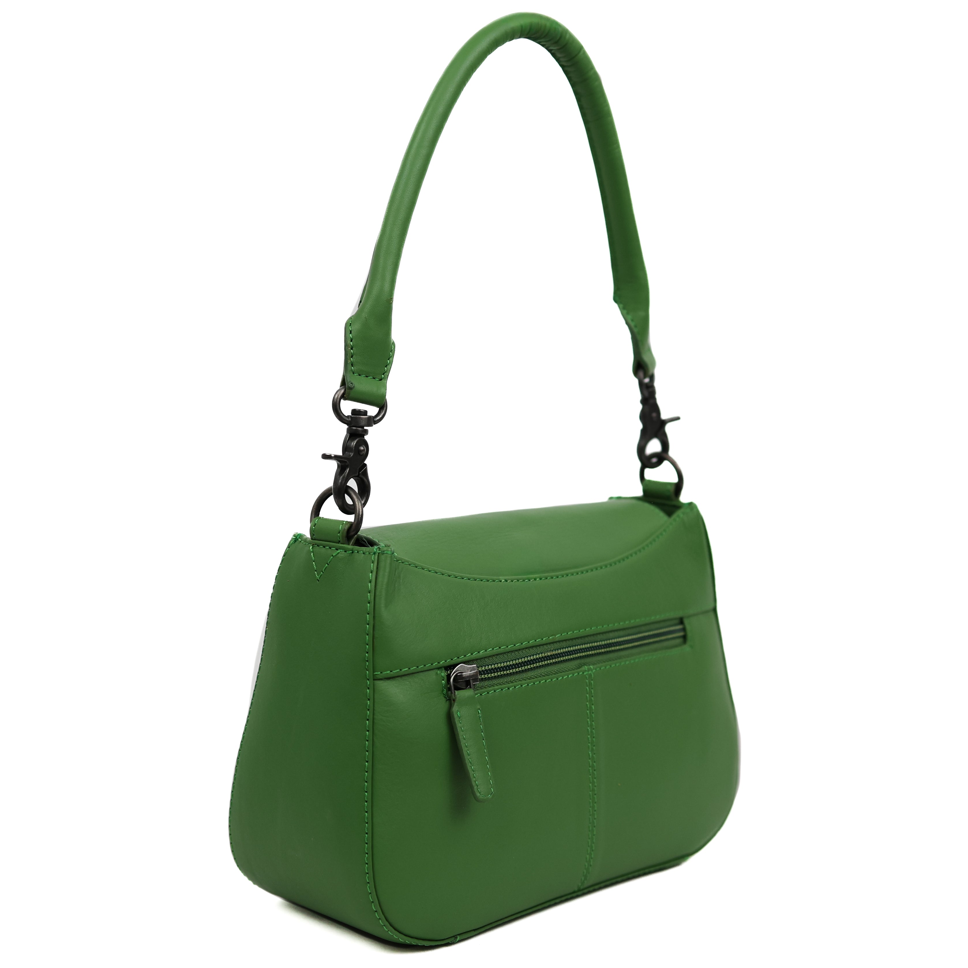 Hand-/schoudertasje met flap 'Fenna' Willow Bough Green