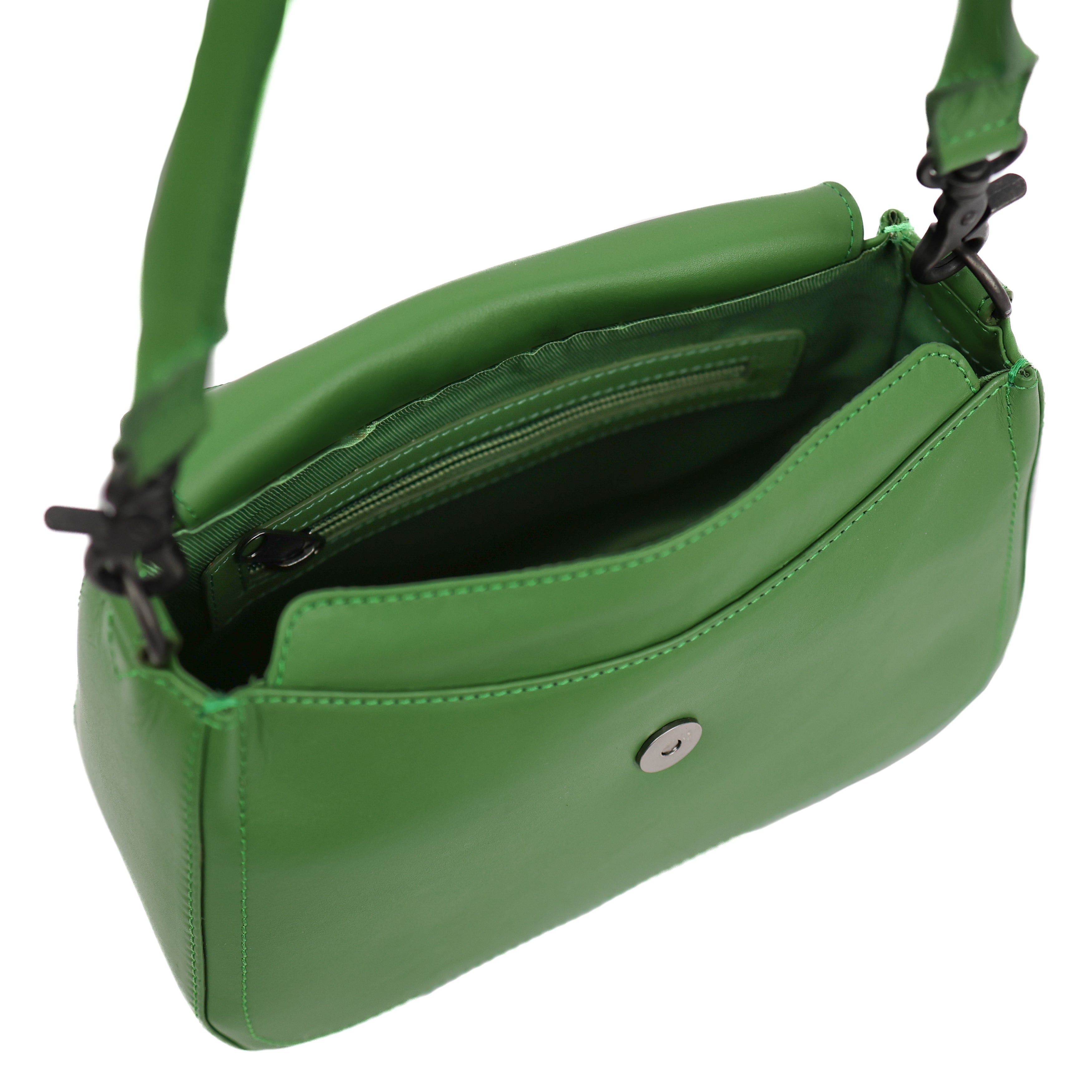 Hand-/schoudertasje met flap 'Fenna' Willow Bough Green