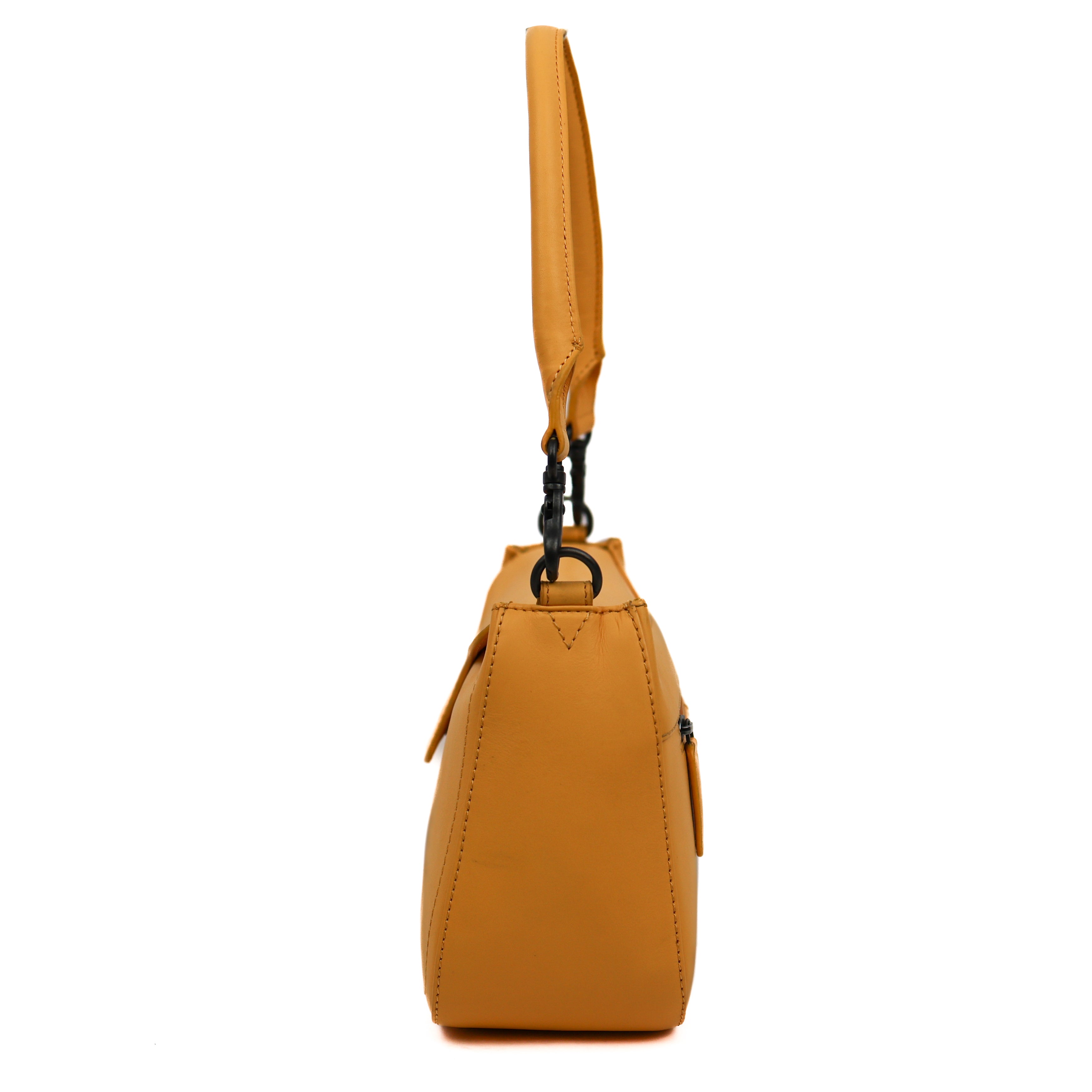 Hand-/schoudertasje met flap 'Fenna' Yellow