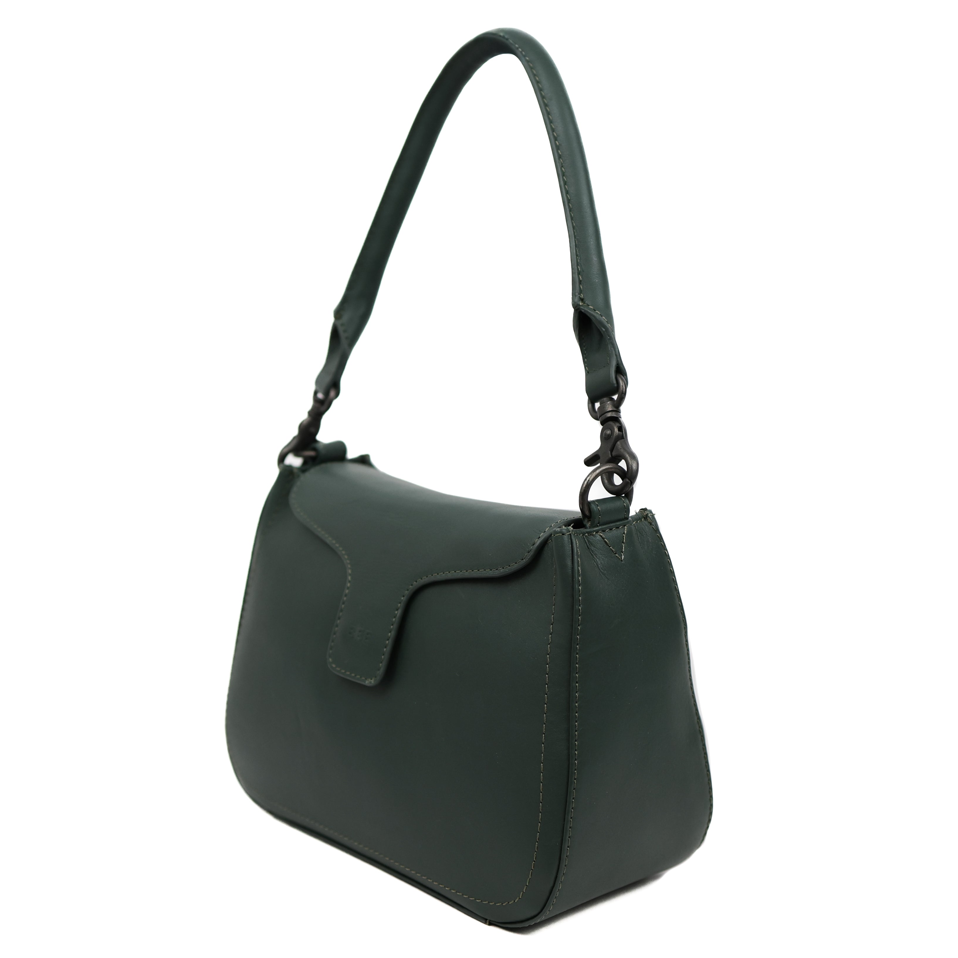 Hand-/schoudertasje met flap 'Fenna' Green