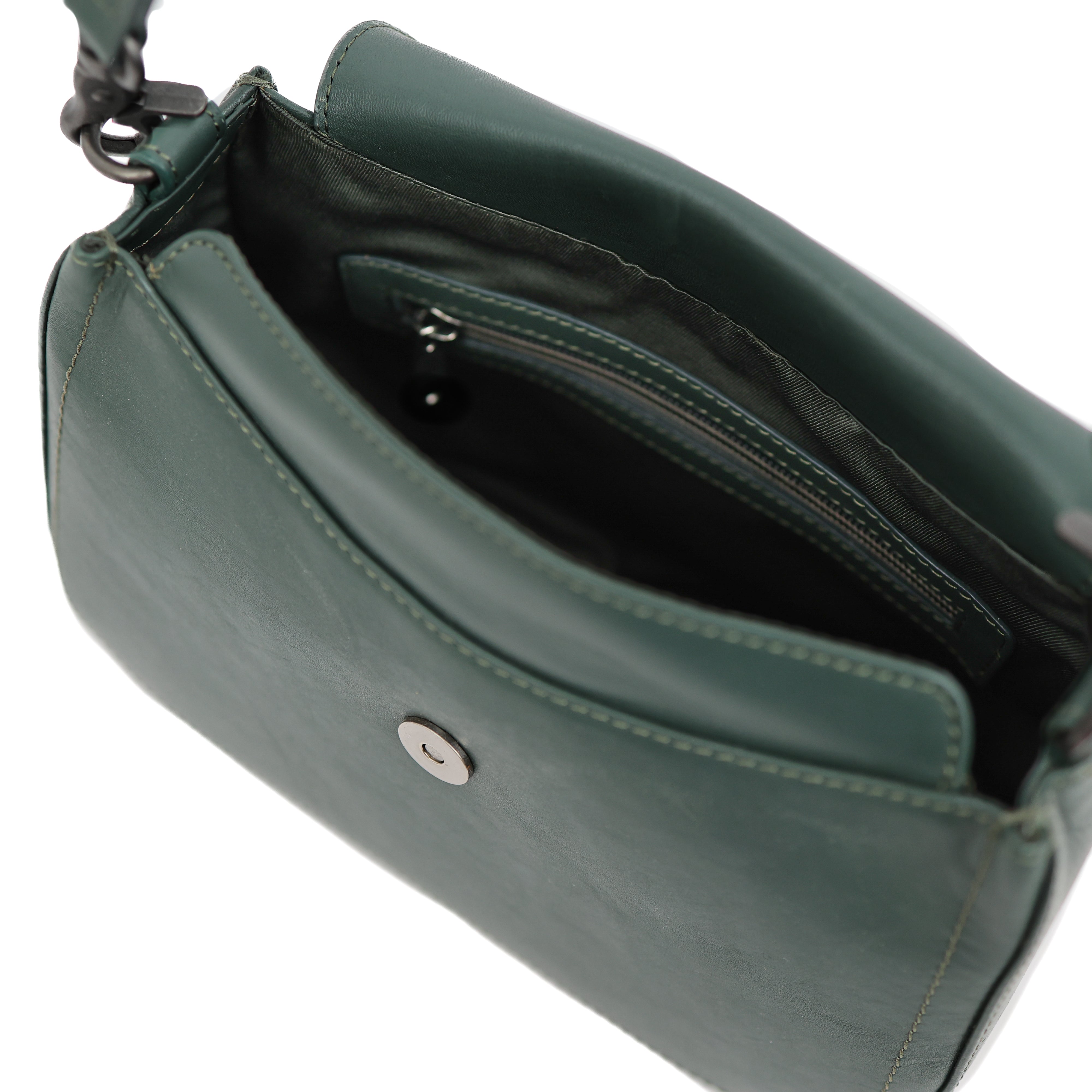 Hand-/schoudertasje met flap 'Fenna' Green