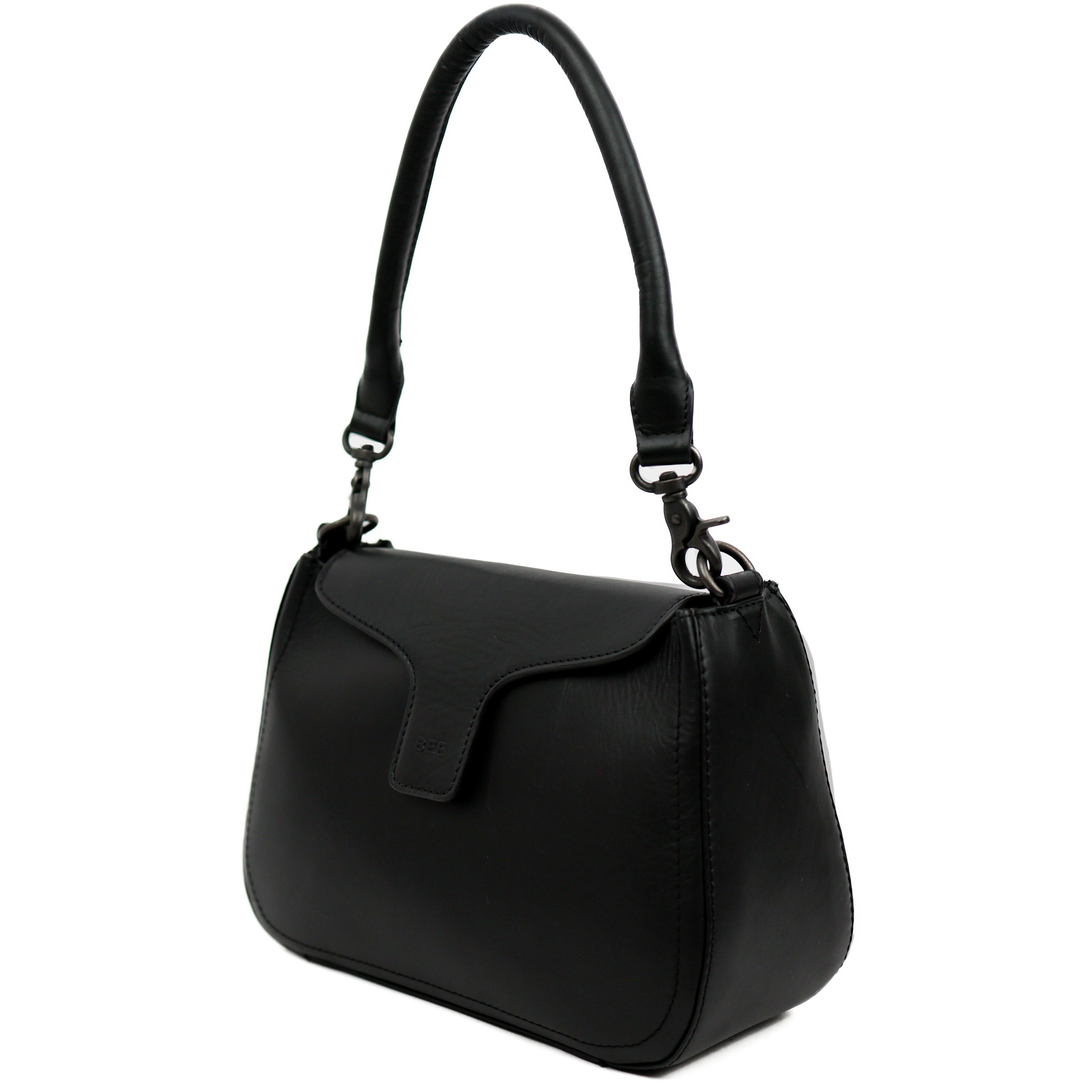 Hand-/schoudertasje met flap 'Fenna' Black