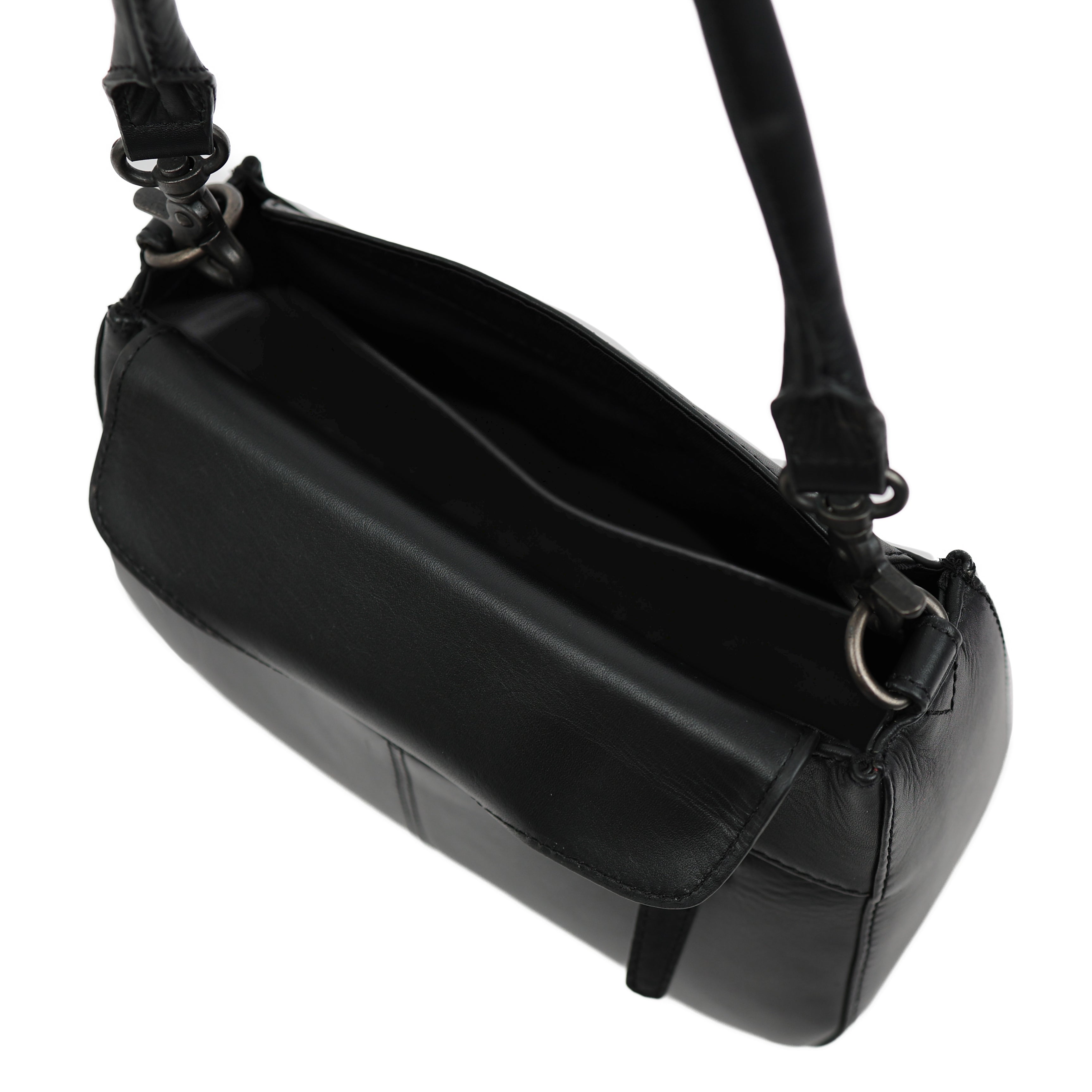 Hand-/schoudertasje met flap 'Fenna' Black