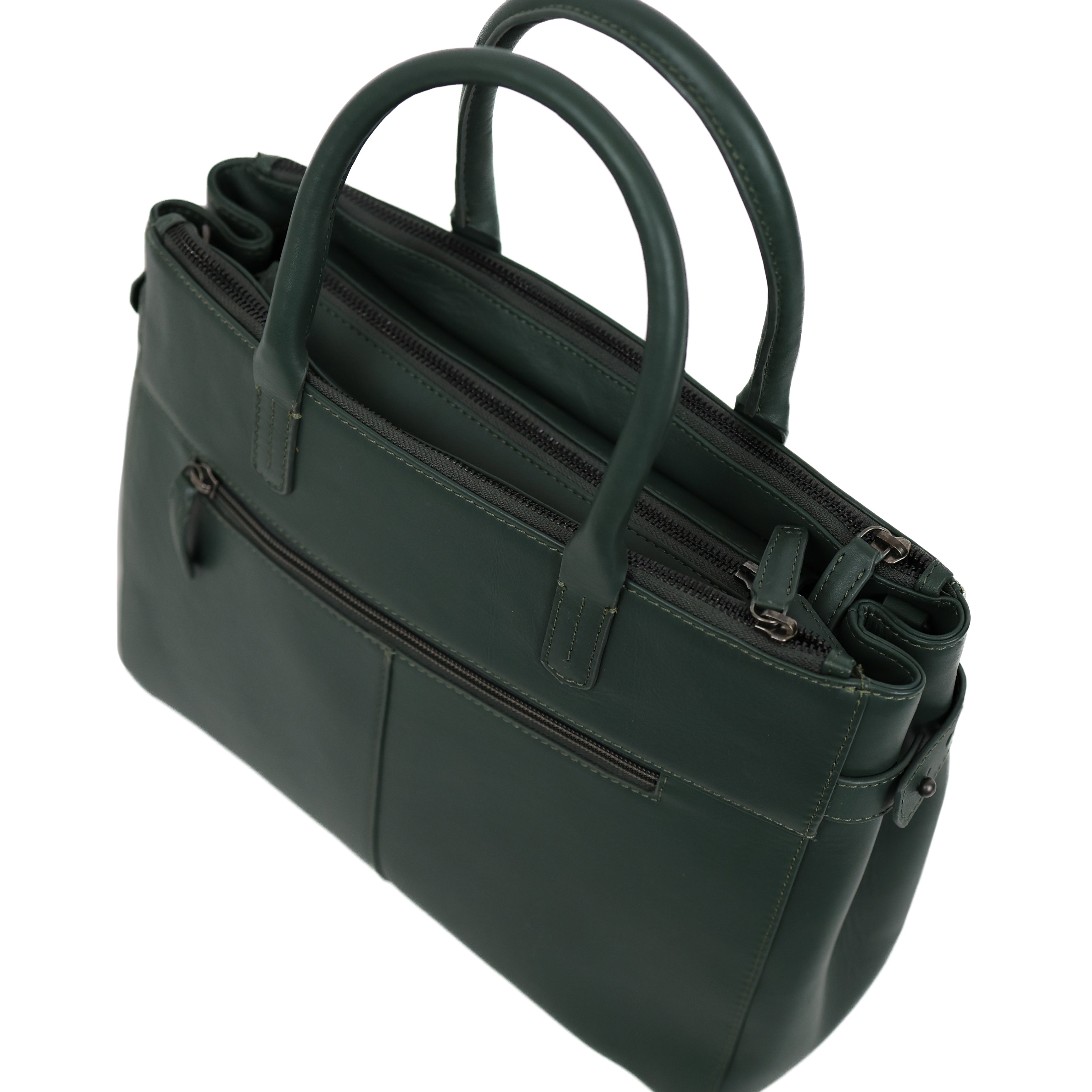 Hand/shoulder bag 'Gratia' Green