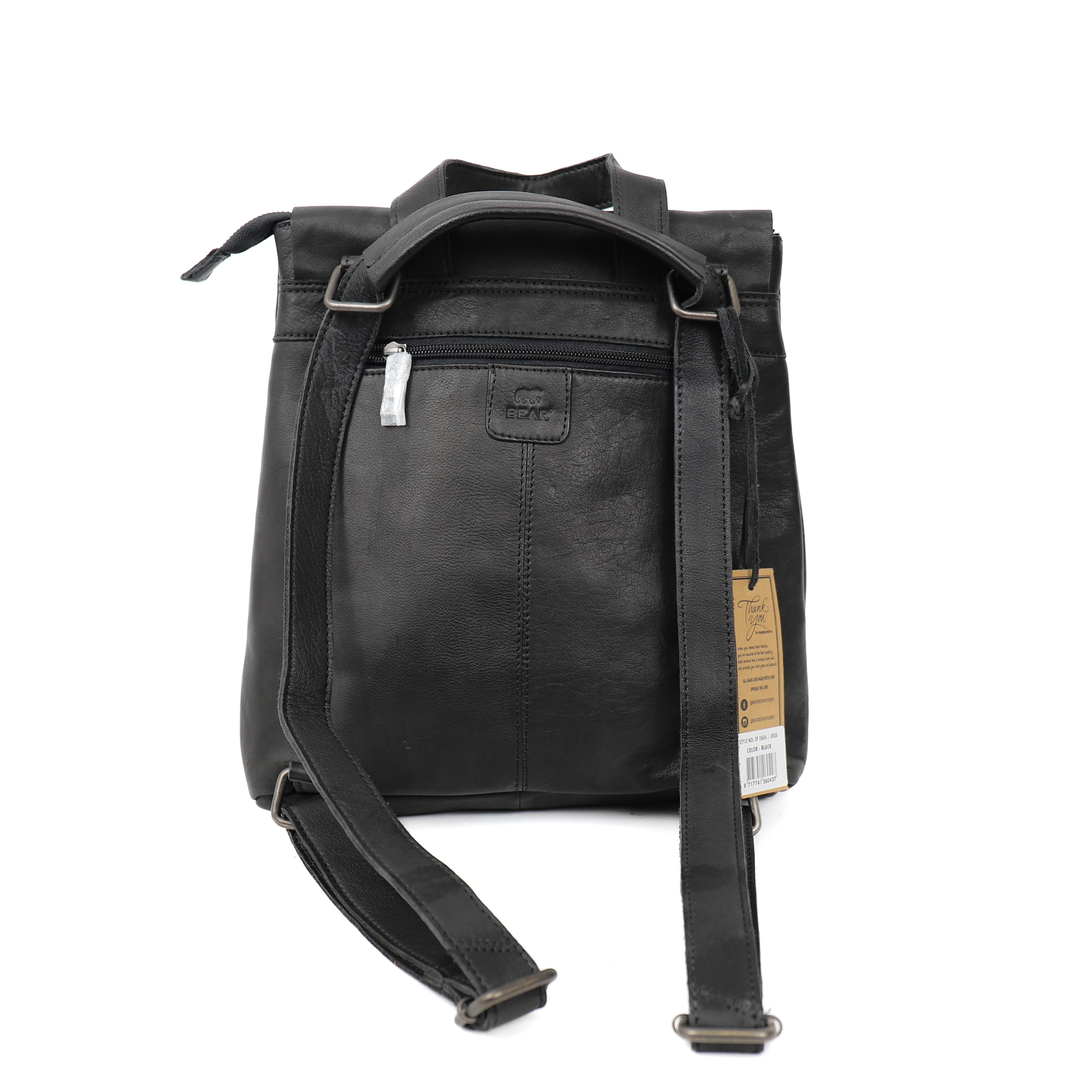 Backpack/shoulder bag 'Jesse' black