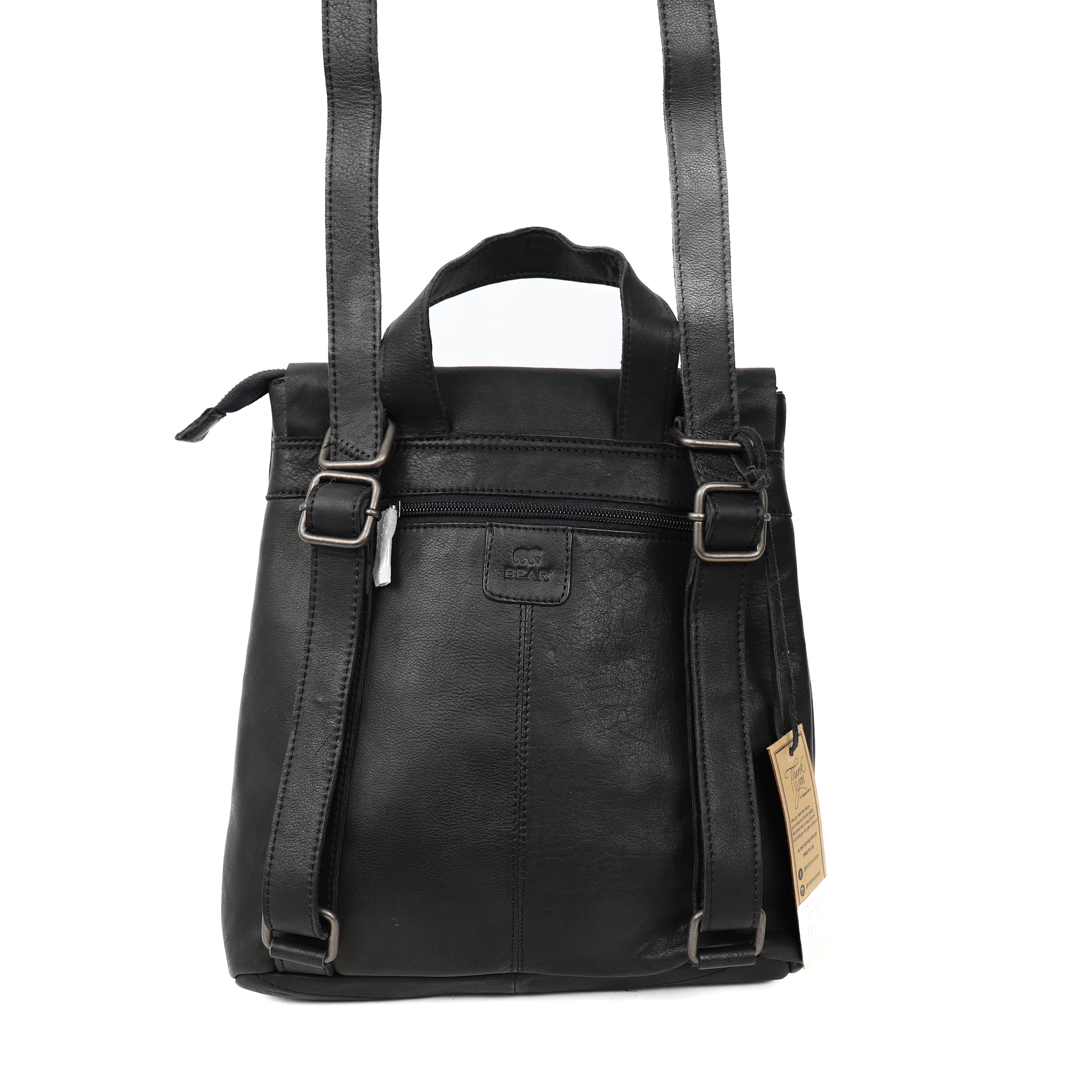 Backpack/shoulder bag 'Jesse' black