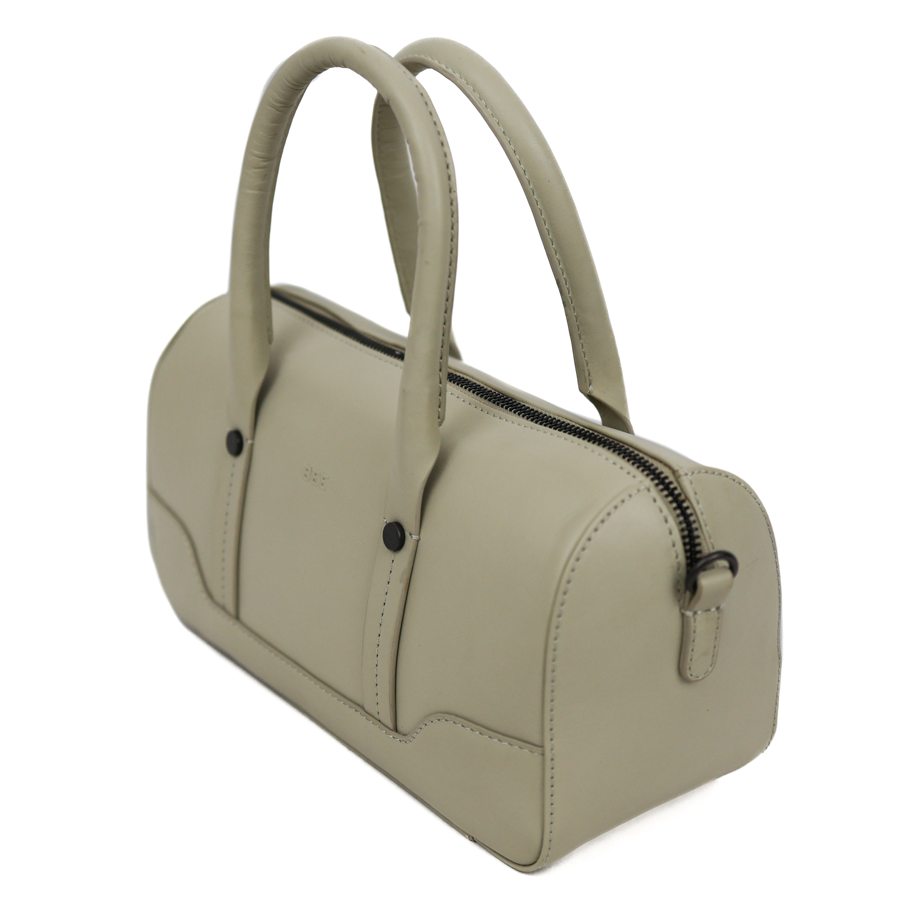 Rond hand-/schoudertasje 'Viviana' Khaki