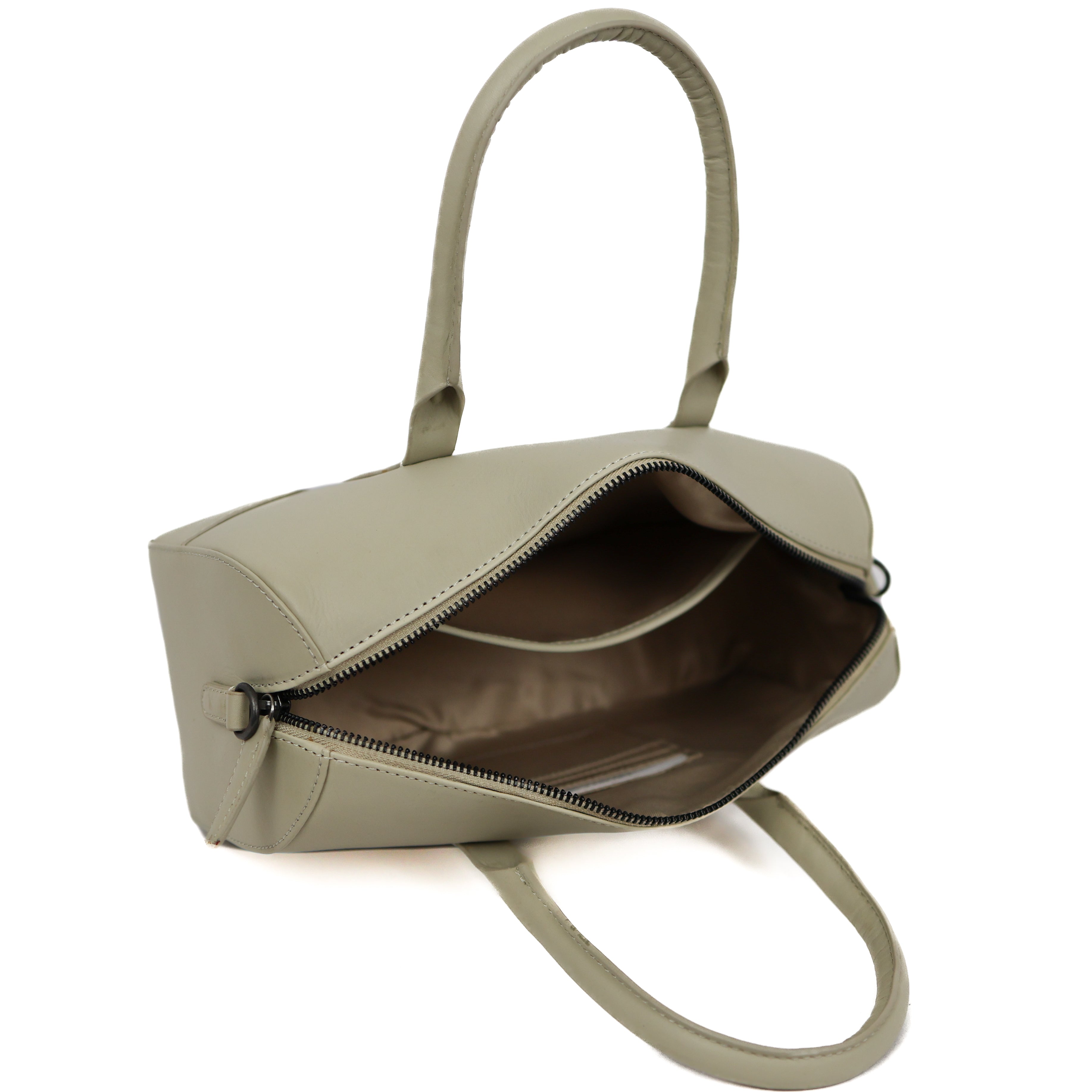 Rond hand-/schoudertasje 'Viviana' Khaki