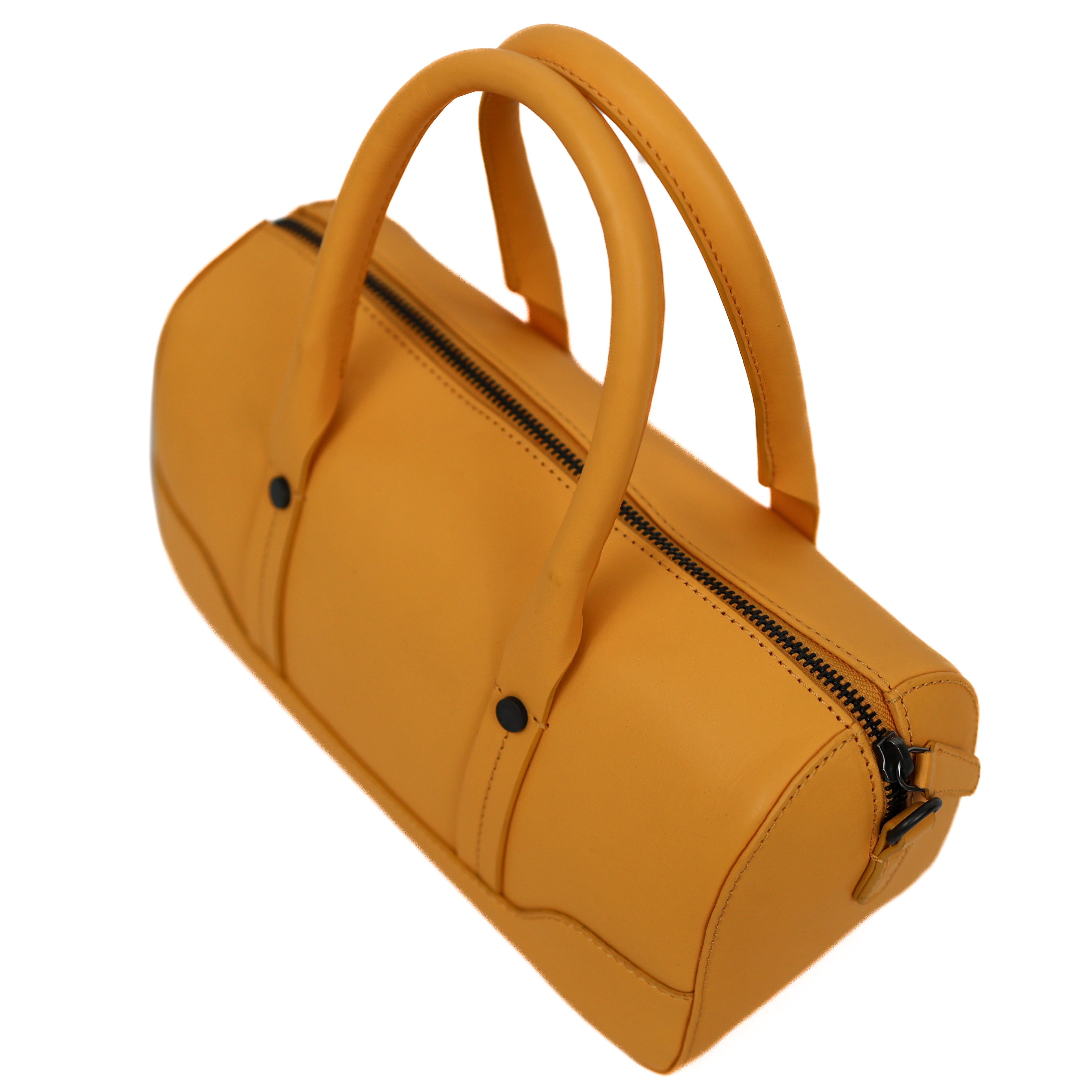 Rond hand-/schoudertasje 'Viviana' Yellow