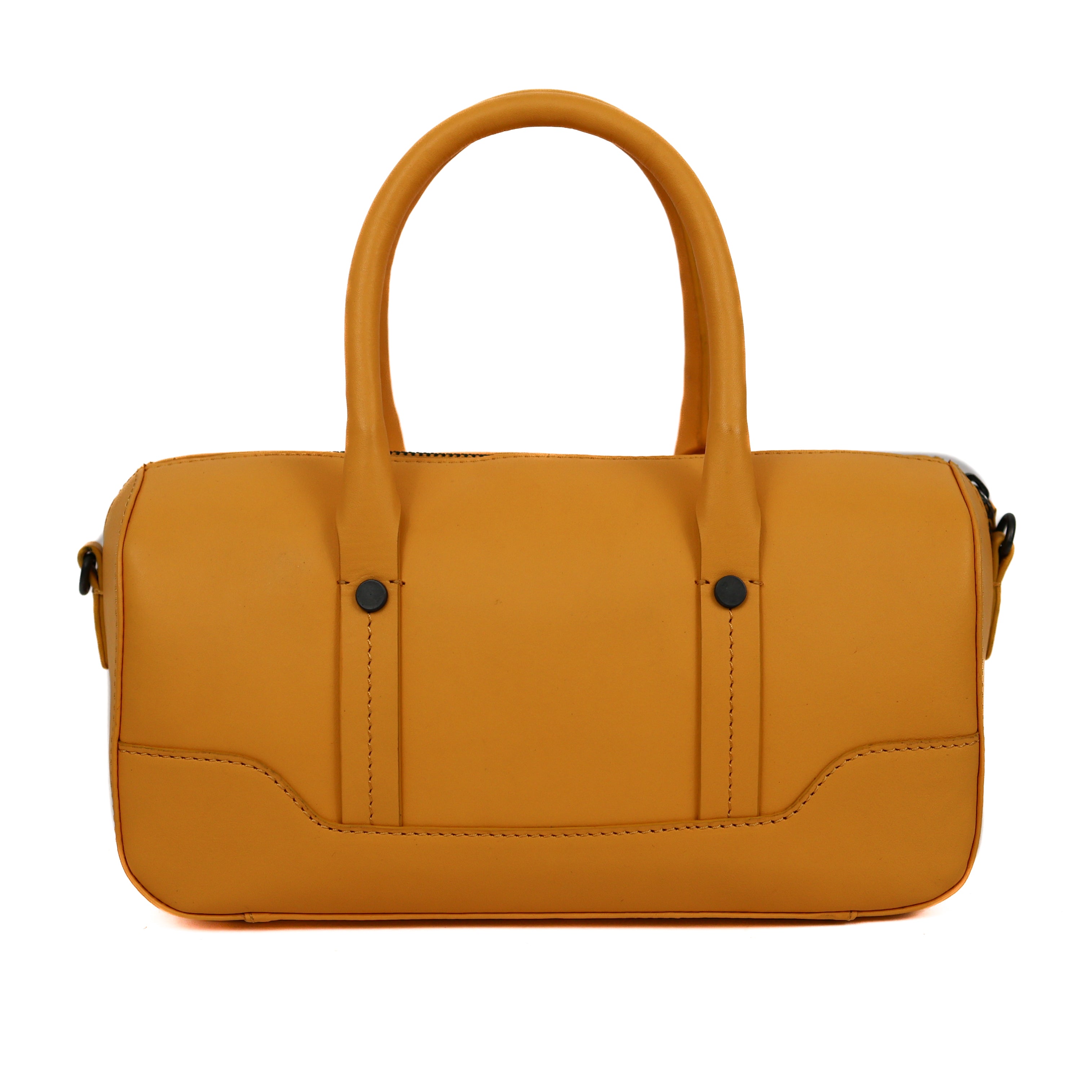 Rond hand-/schoudertasje 'Viviana' Yellow