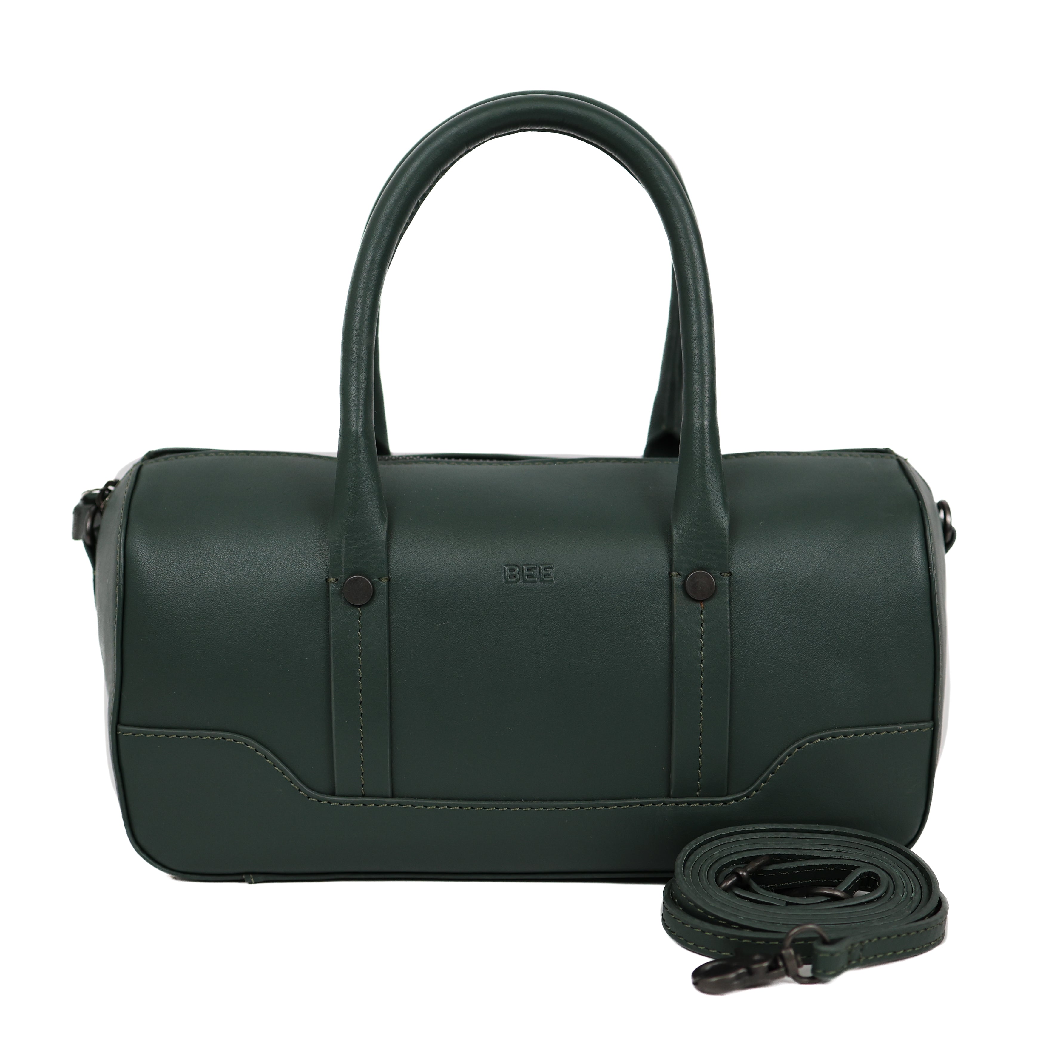 Rond hand-/schoudertasje 'Viviana' Green