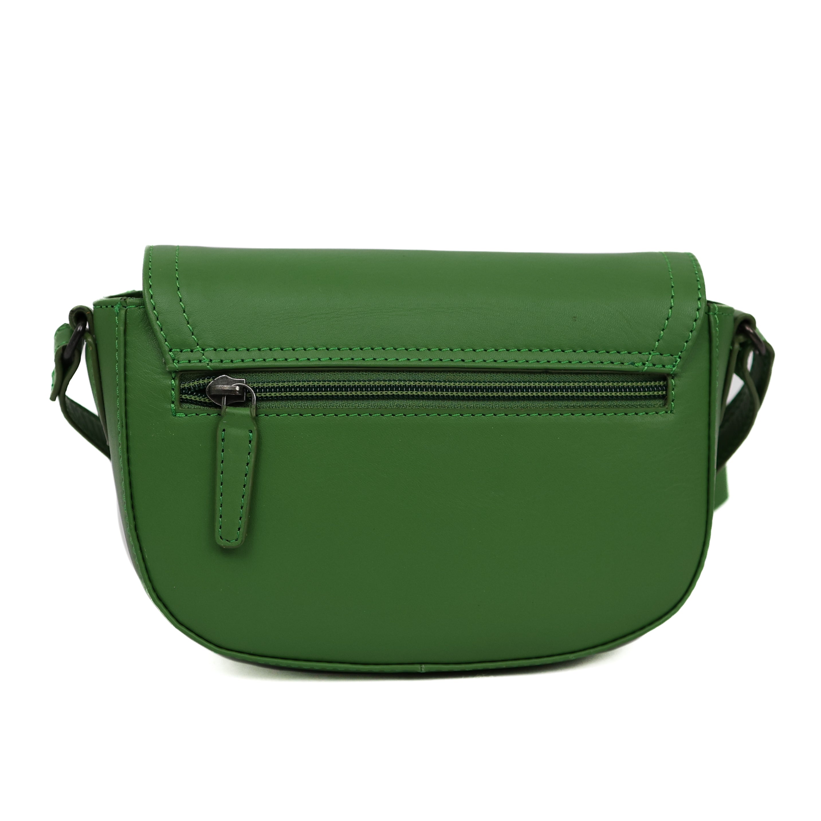 Schoudertasje met flap 'Anastasia' Willow Bough Green