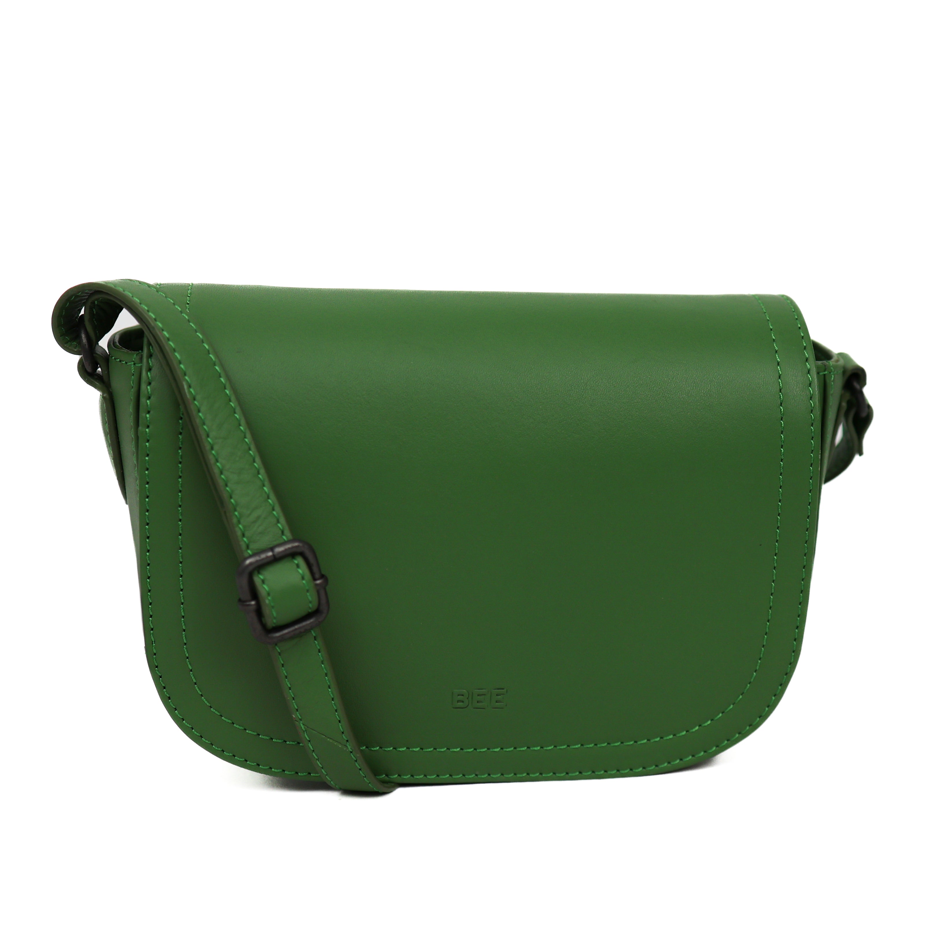 Schoudertasje met flap 'Anastasia' Willow Bough Green