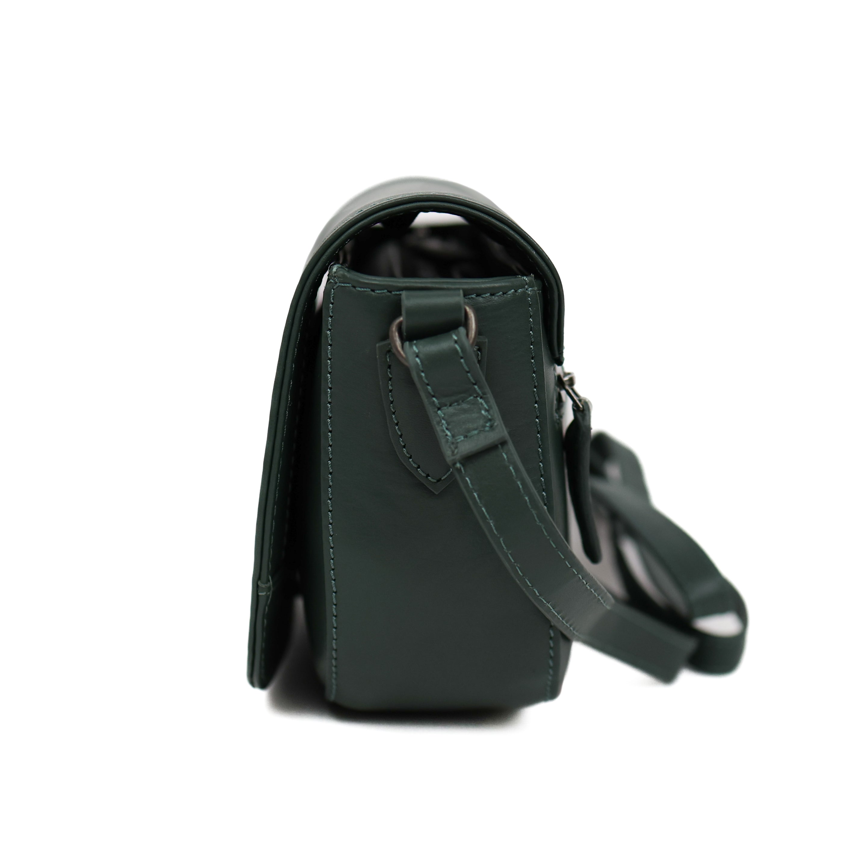 Schoudertasje met flap 'Anastasia' Green