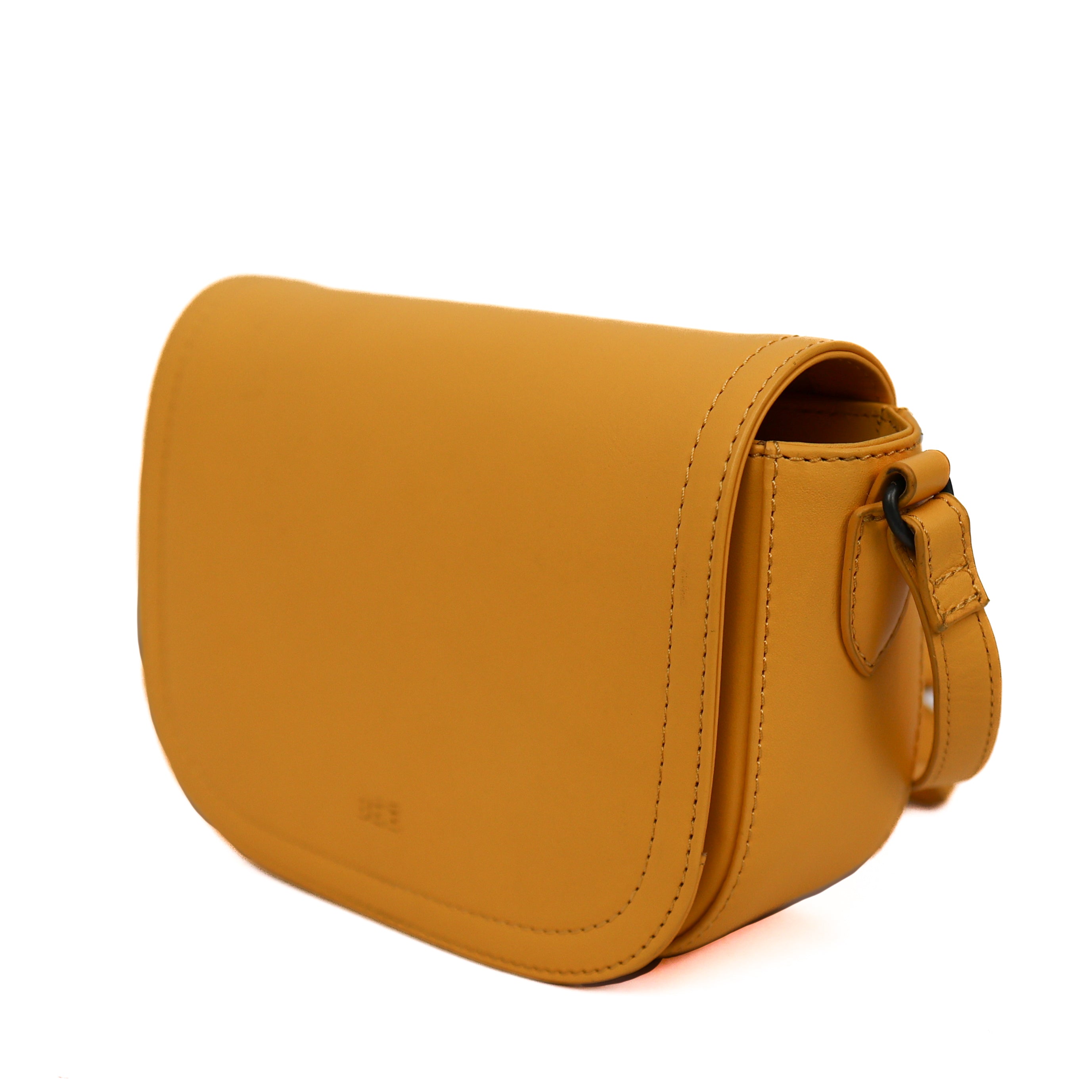 Schoudertasje met flap 'Anastasia' Yellow