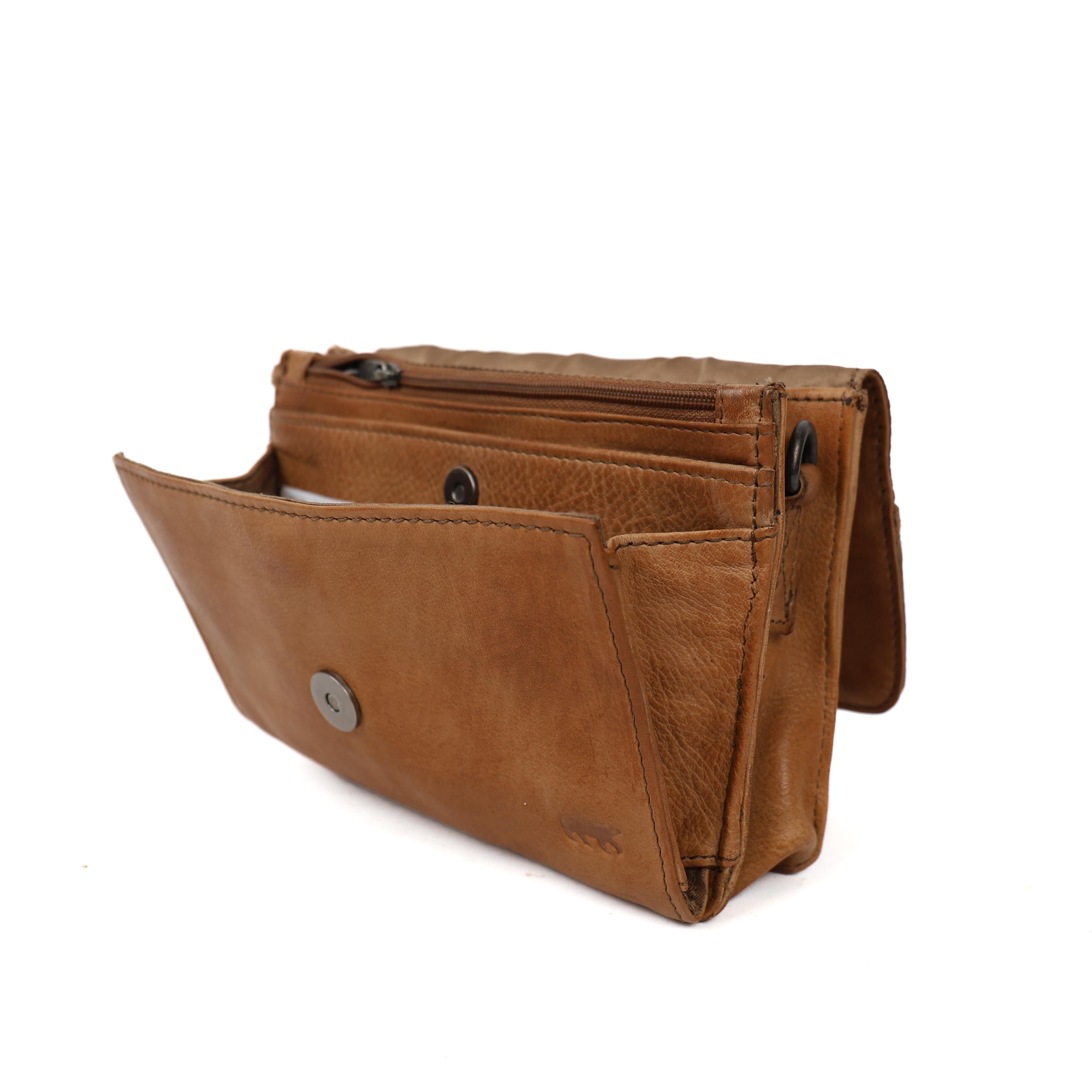 Envelope bag 'Joëlle' taupe